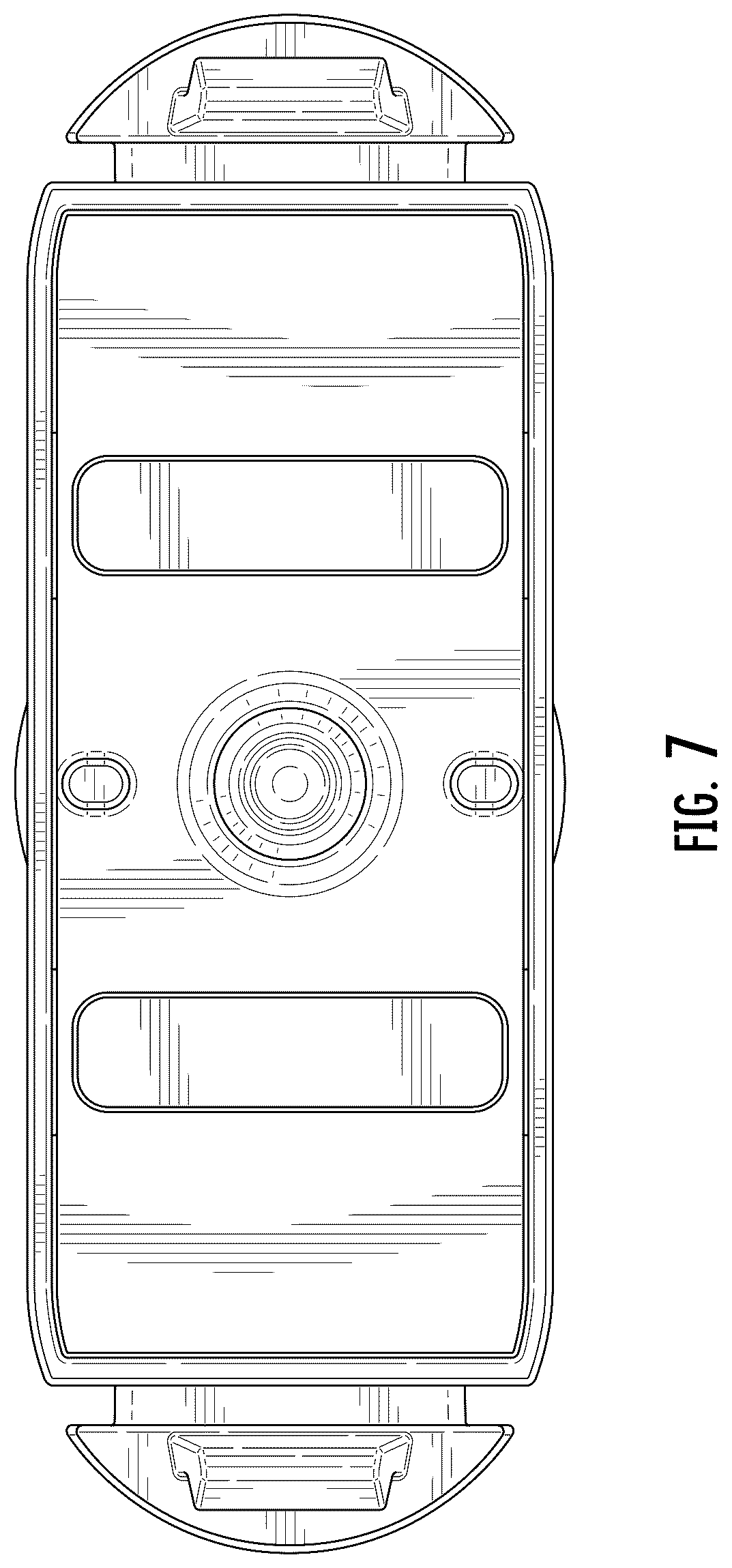 Patent USD1124103 Figure 6 – Camera mount