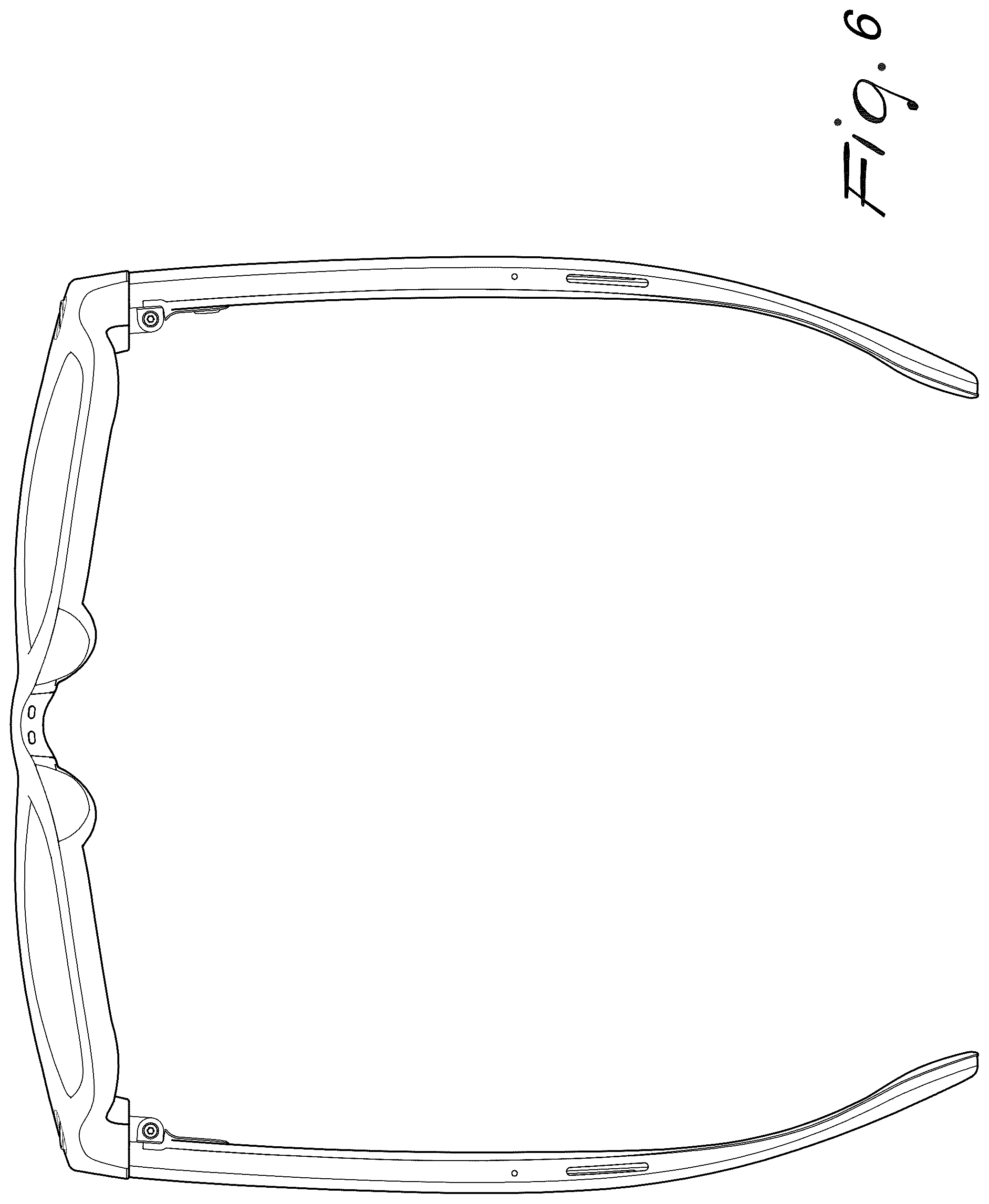 Patent USD1124104 Figure 6 – Glasses