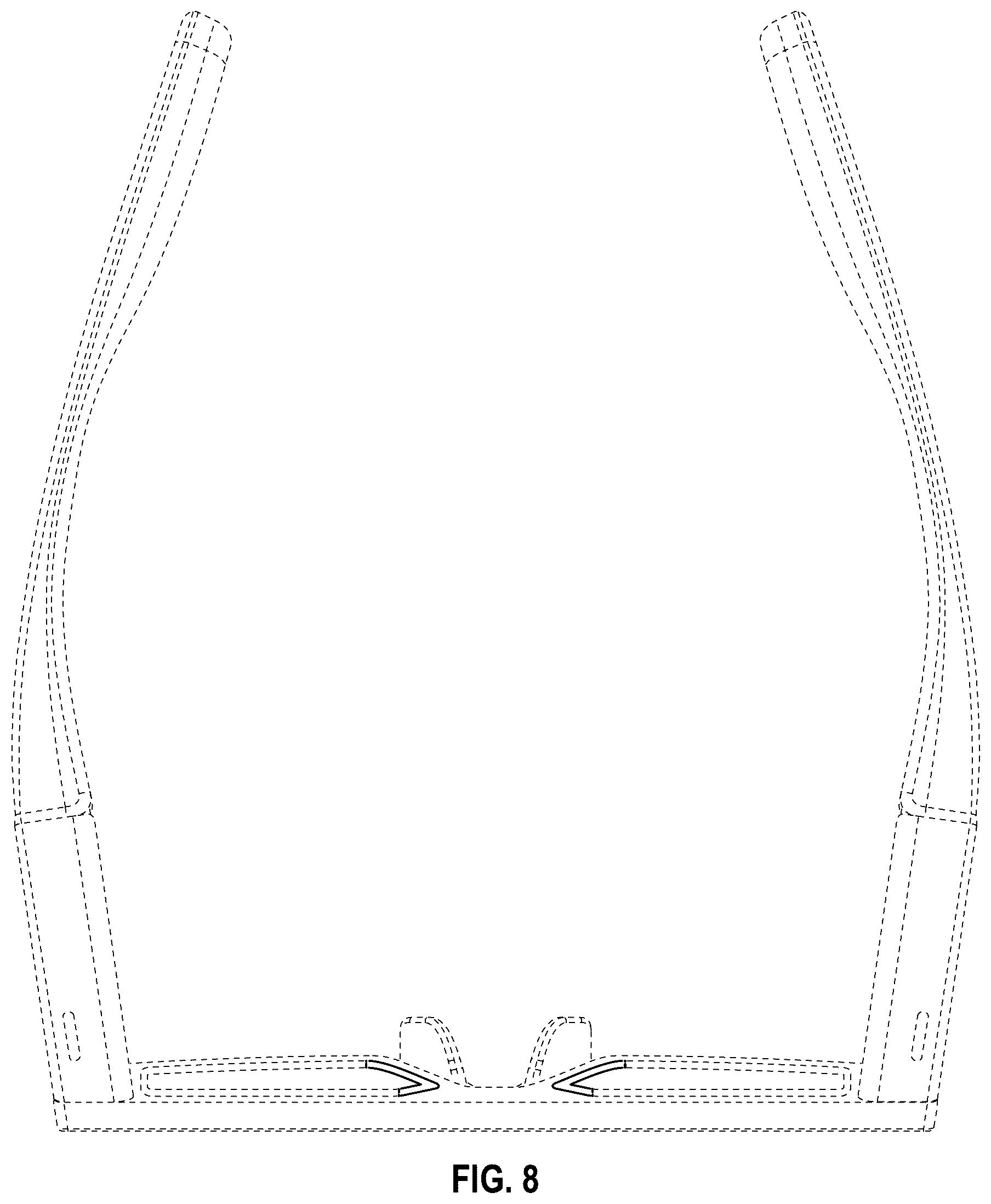 Patent USD1124106 Figure 5 – Electronic glasses