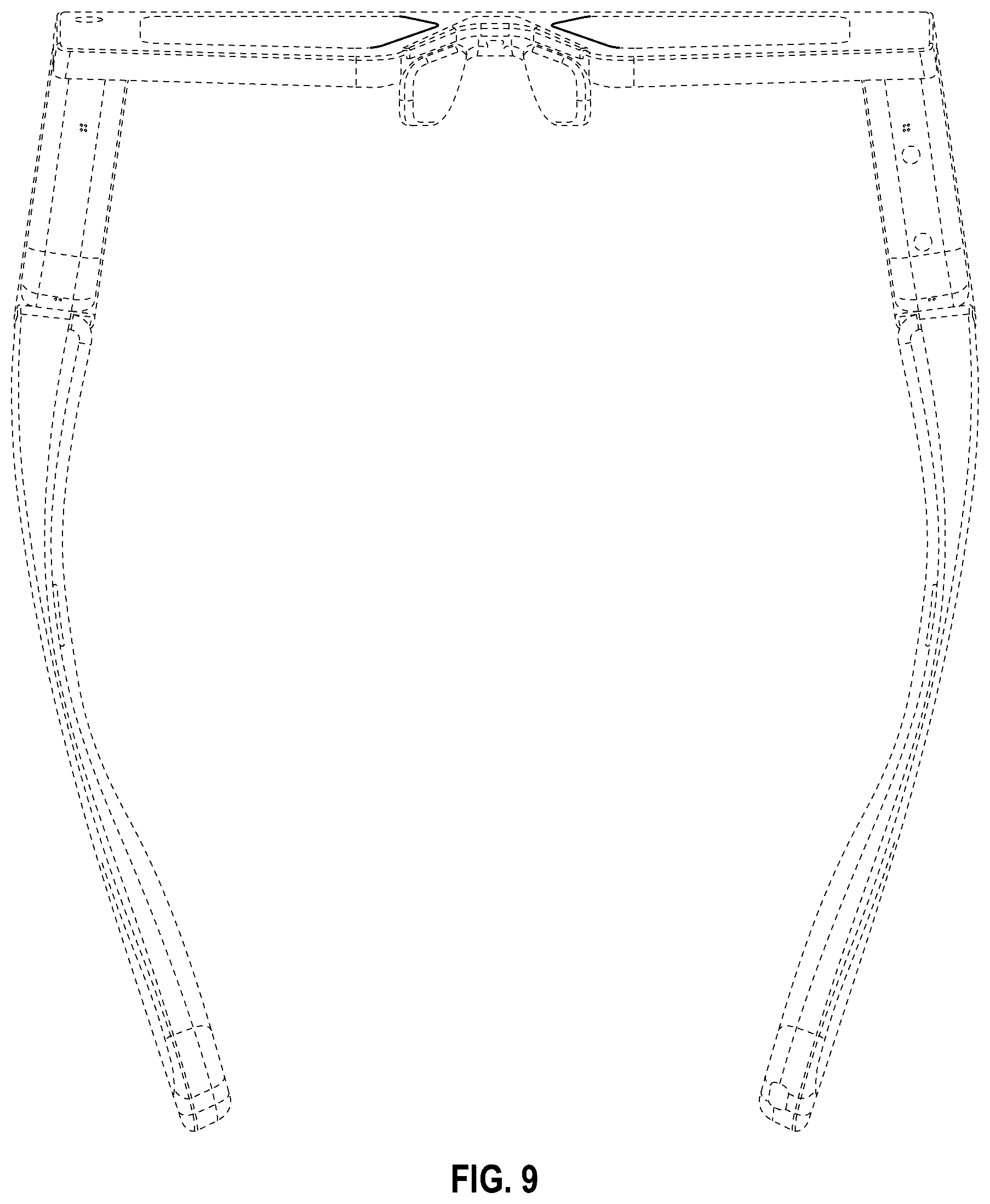 Patent USD1124106 Figure 6 – Electronic glasses