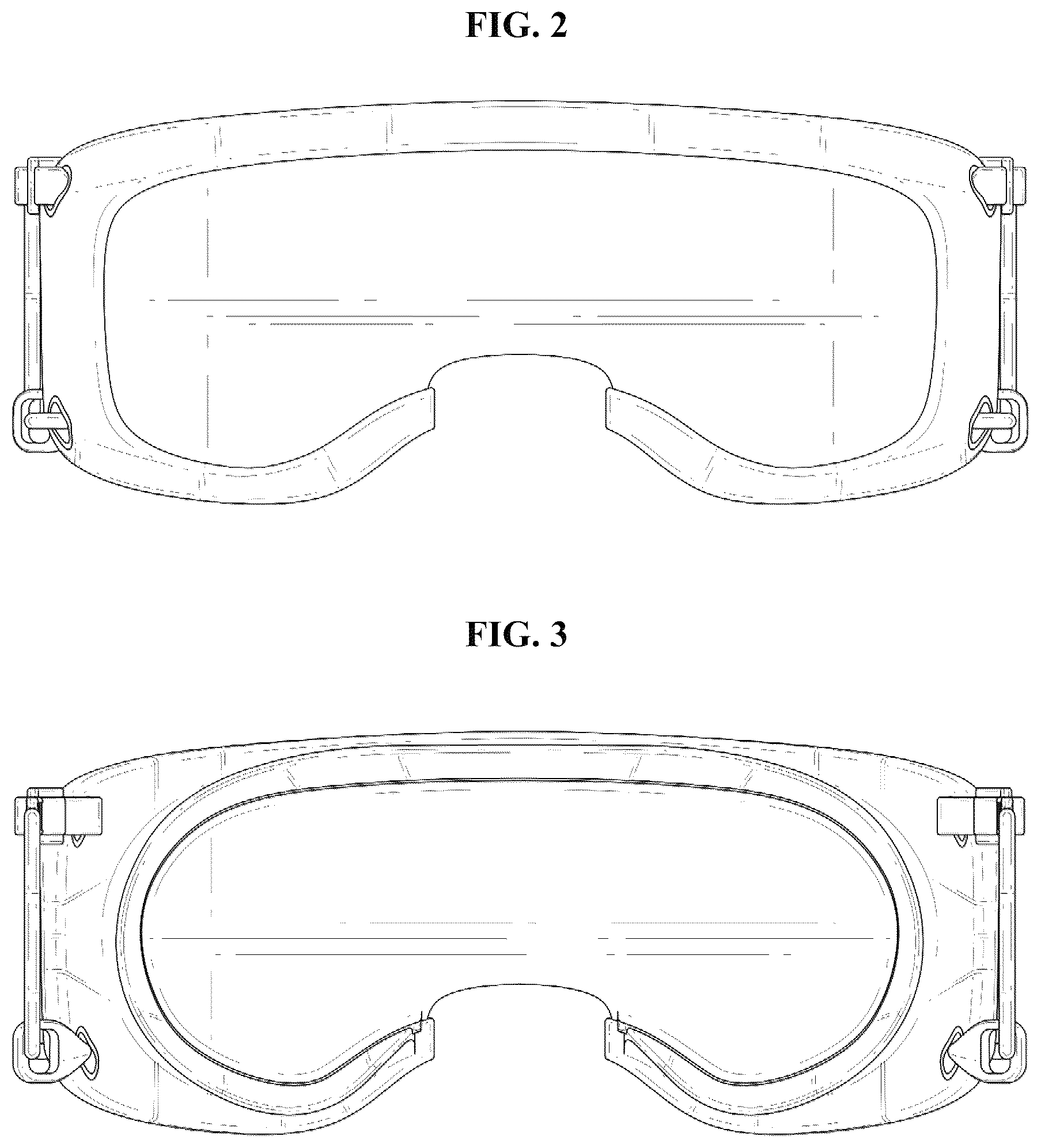 Patent USD1124107 Figure 2 – Protective goggles for false eyelashes