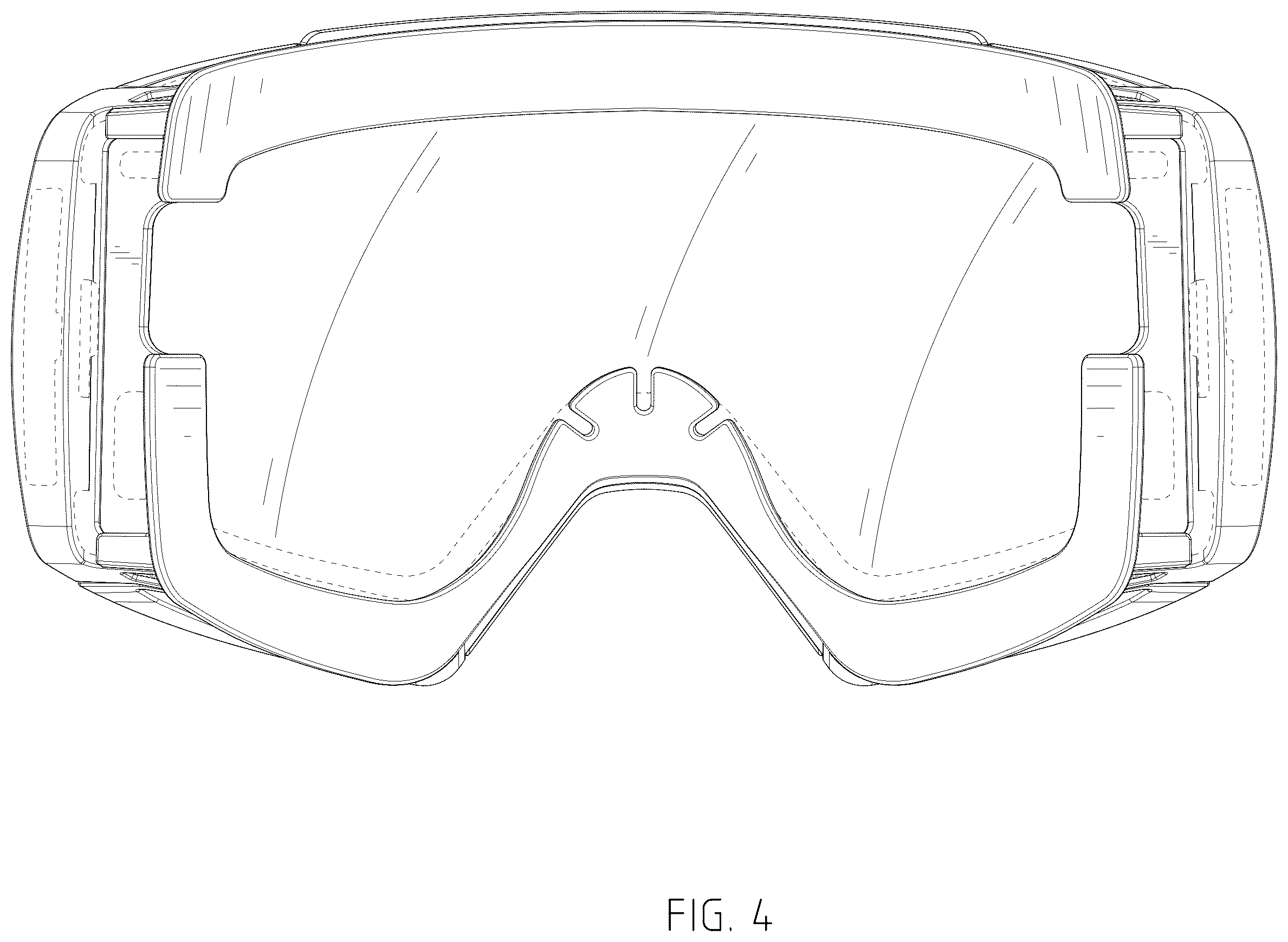 Patent USD1124108 Figure 4 – Goggles