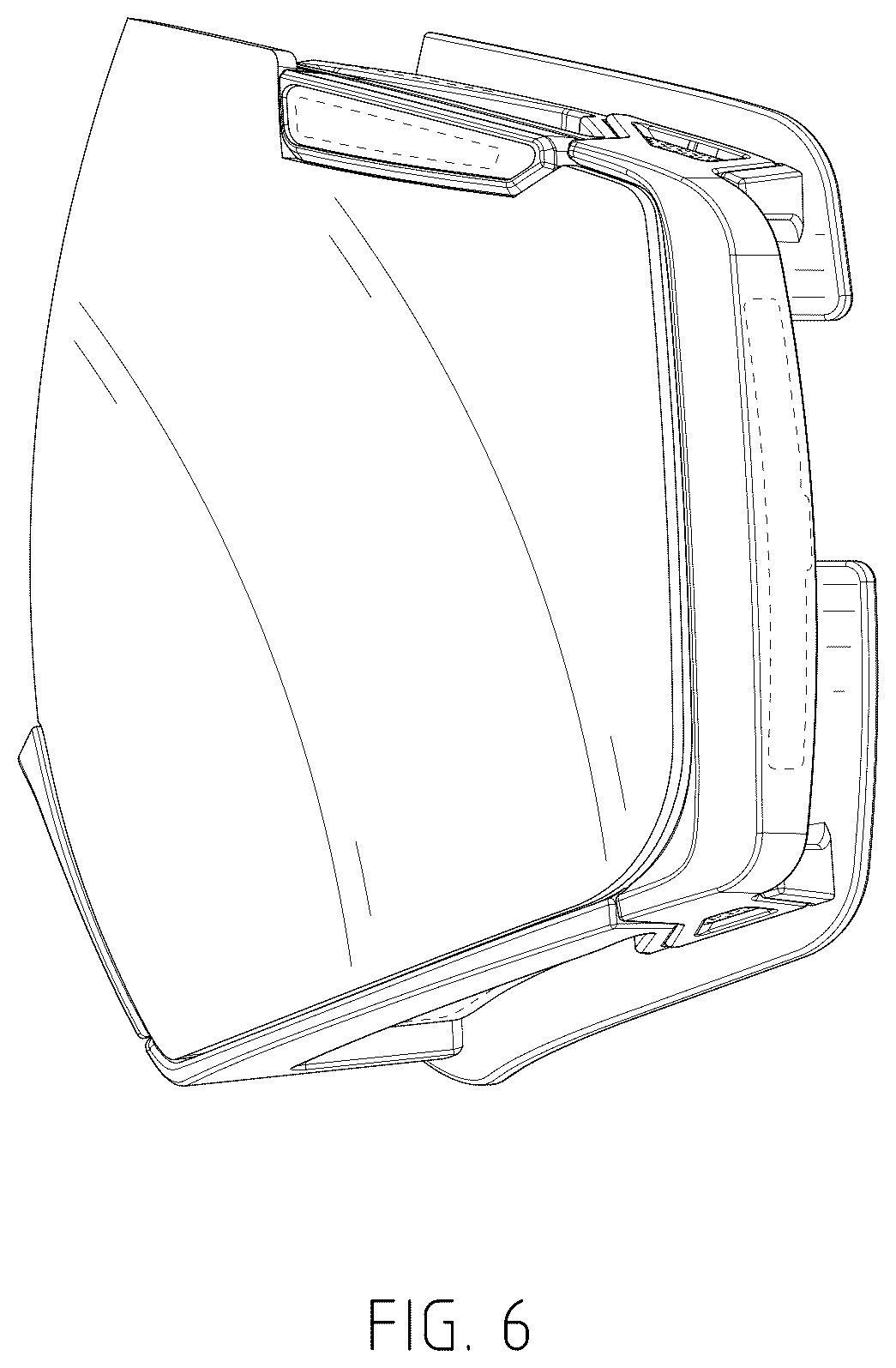 Patent USD1124108 Figure 6 – Goggles