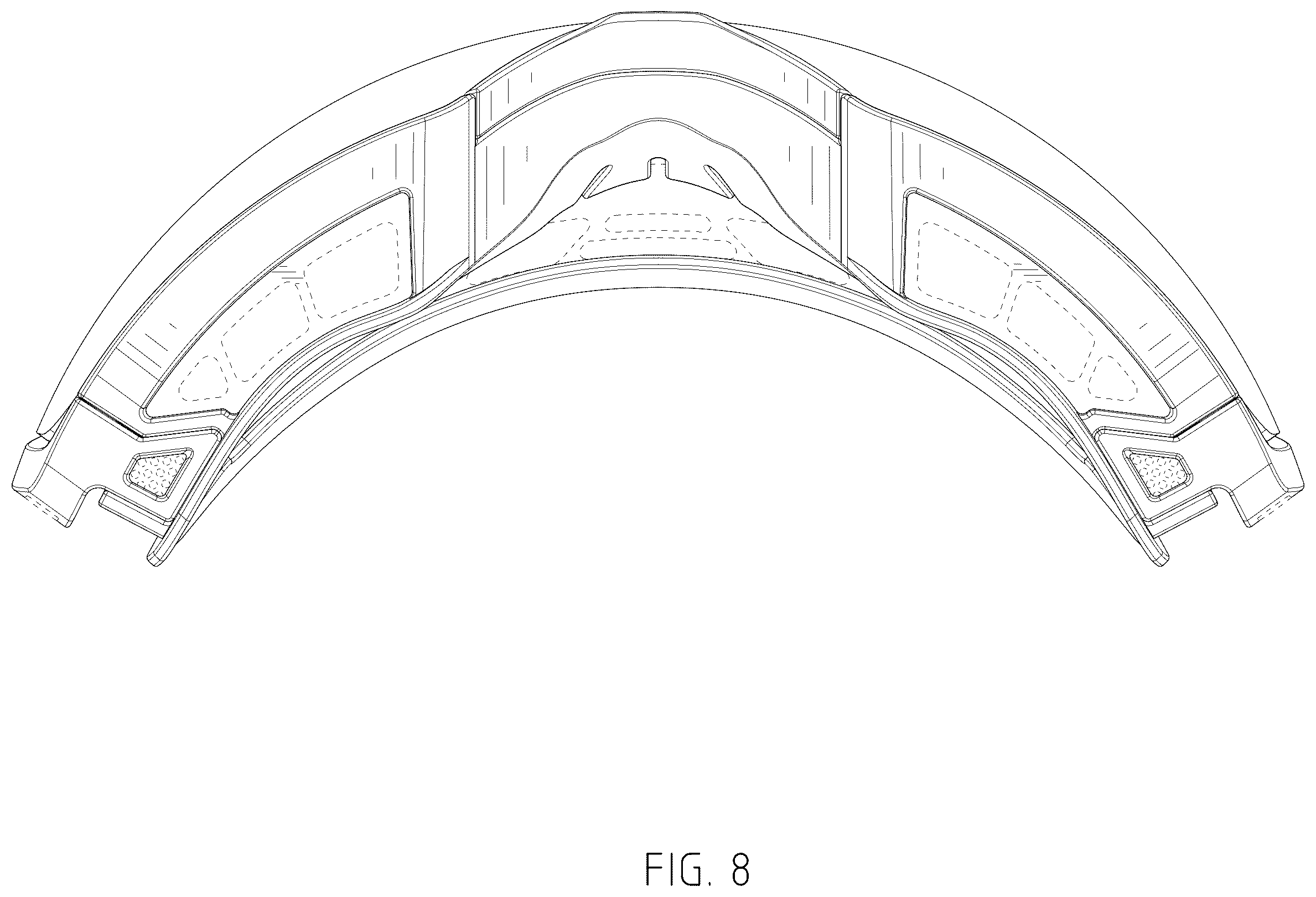 Patent USD1124108 Figure 8 – Goggles