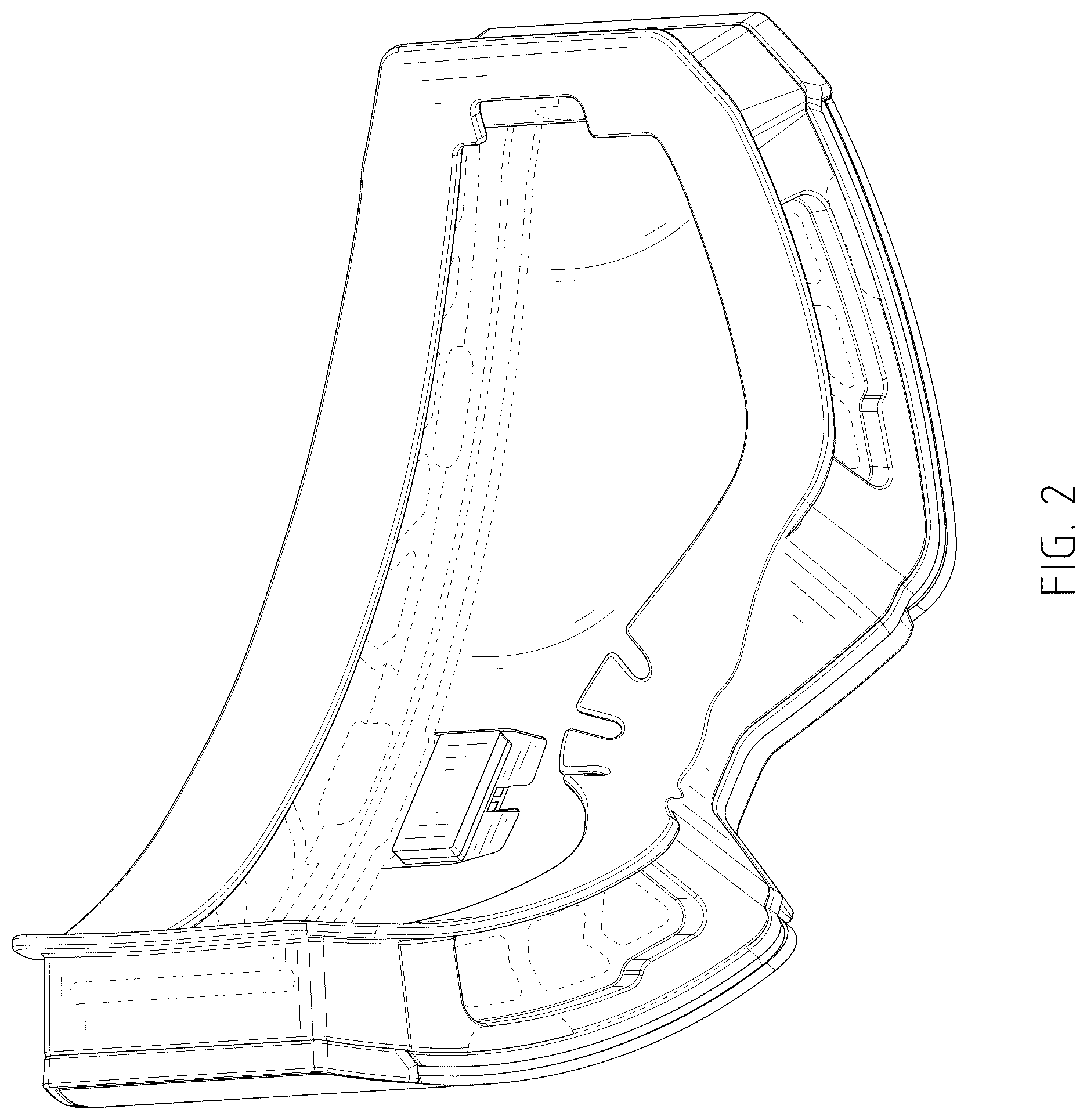 Patent USD1124109 Figure 2 – Goggles