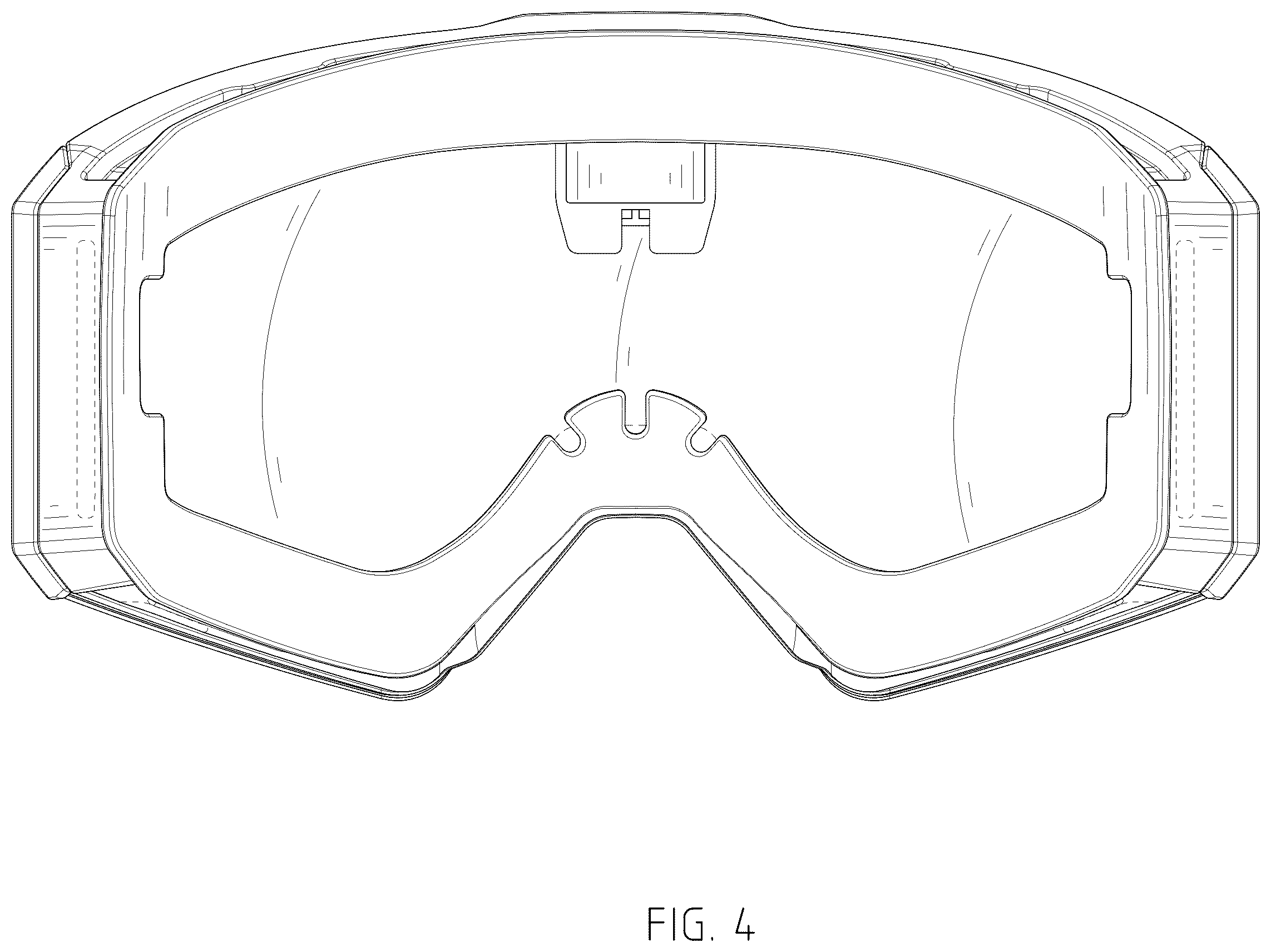 Patent USD1124109 Figure 4 – Goggles