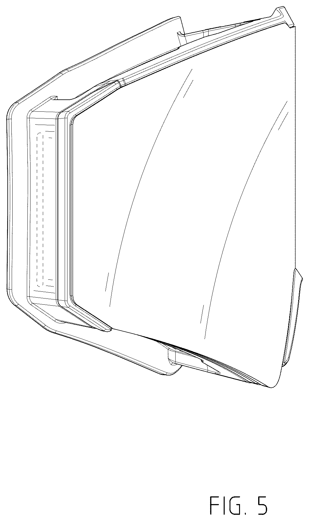 Patent USD1124109 Figure 5 – Goggles