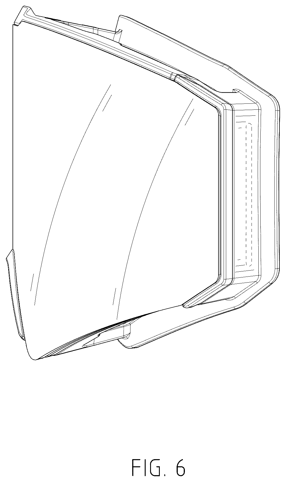 Patent USD1124109 Figure 6 – Goggles