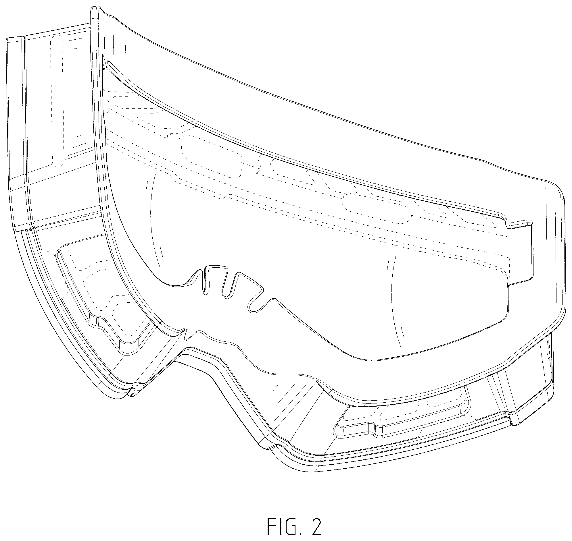 Patent USD1124110 Figure 2 – Goggles