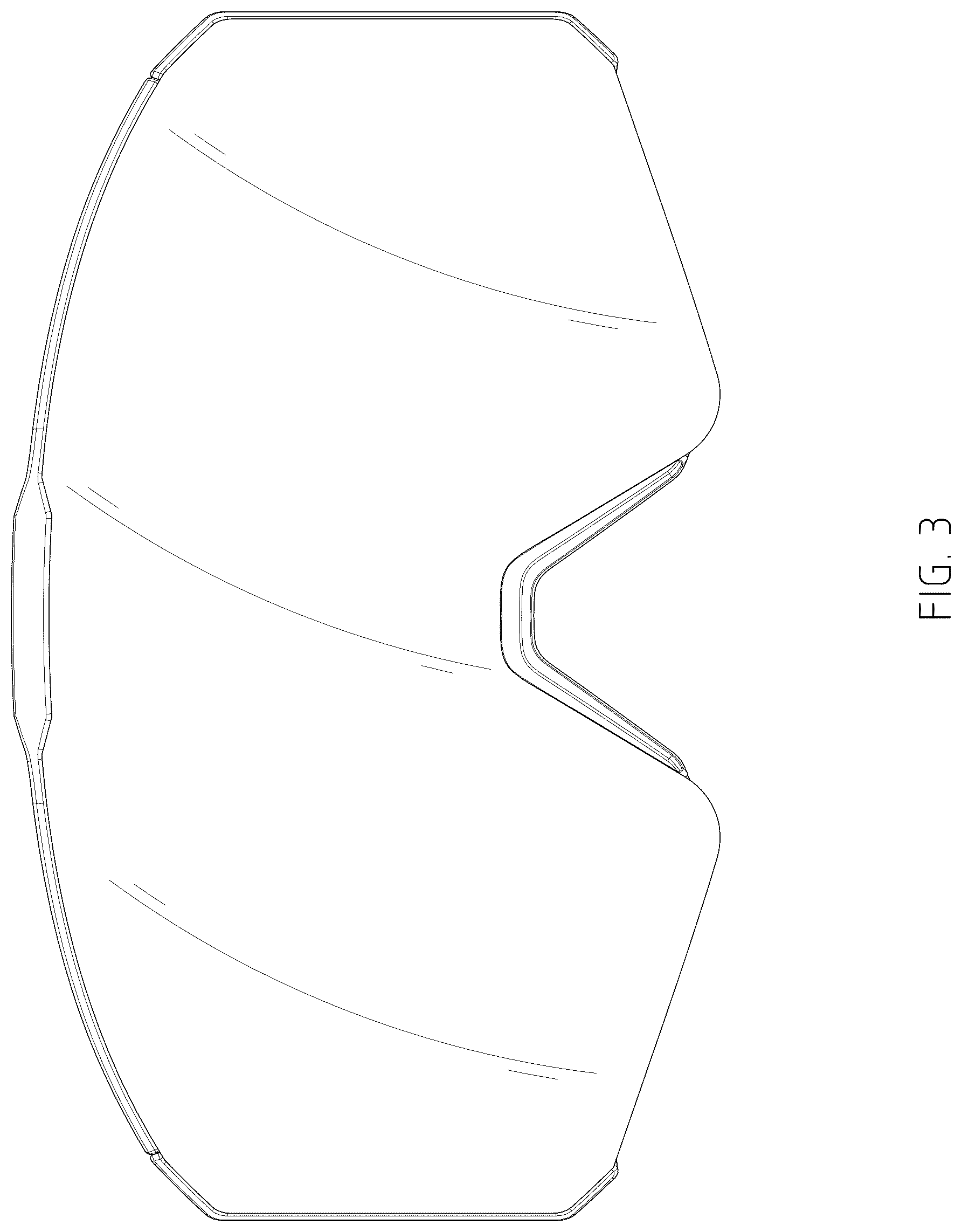 Patent USD1124110 Figure 3 – Goggles
