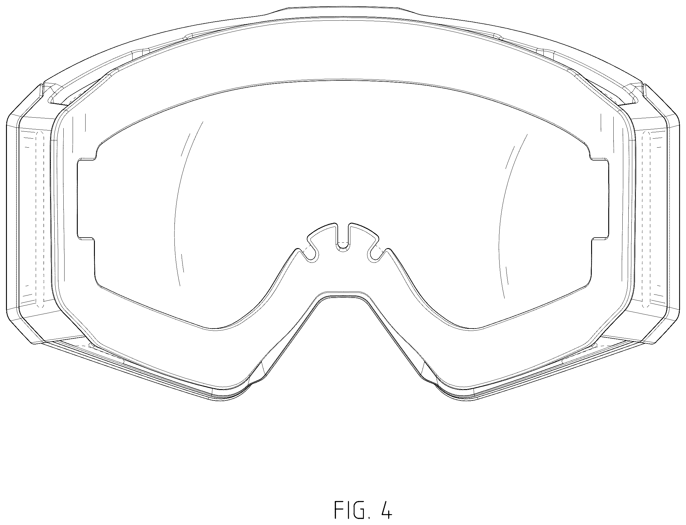 Patent USD1124110 Figure 4 – Goggles