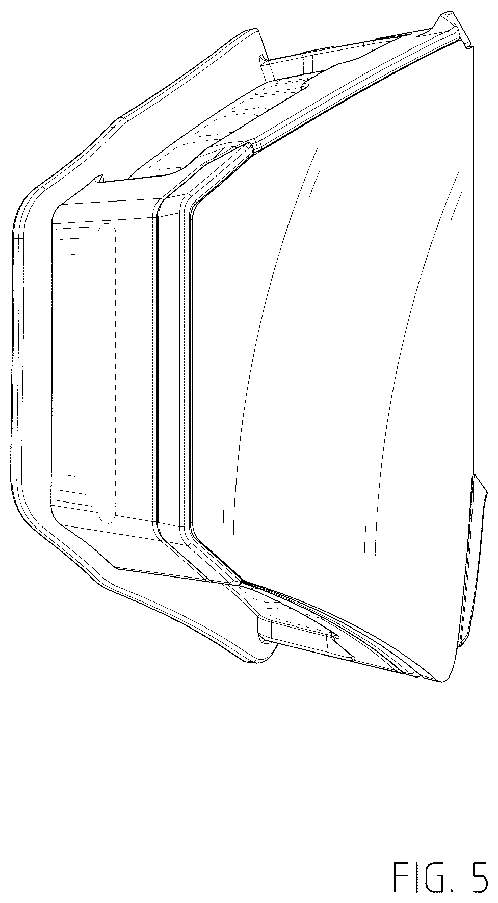 Patent USD1124110 Figure 5 – Goggles