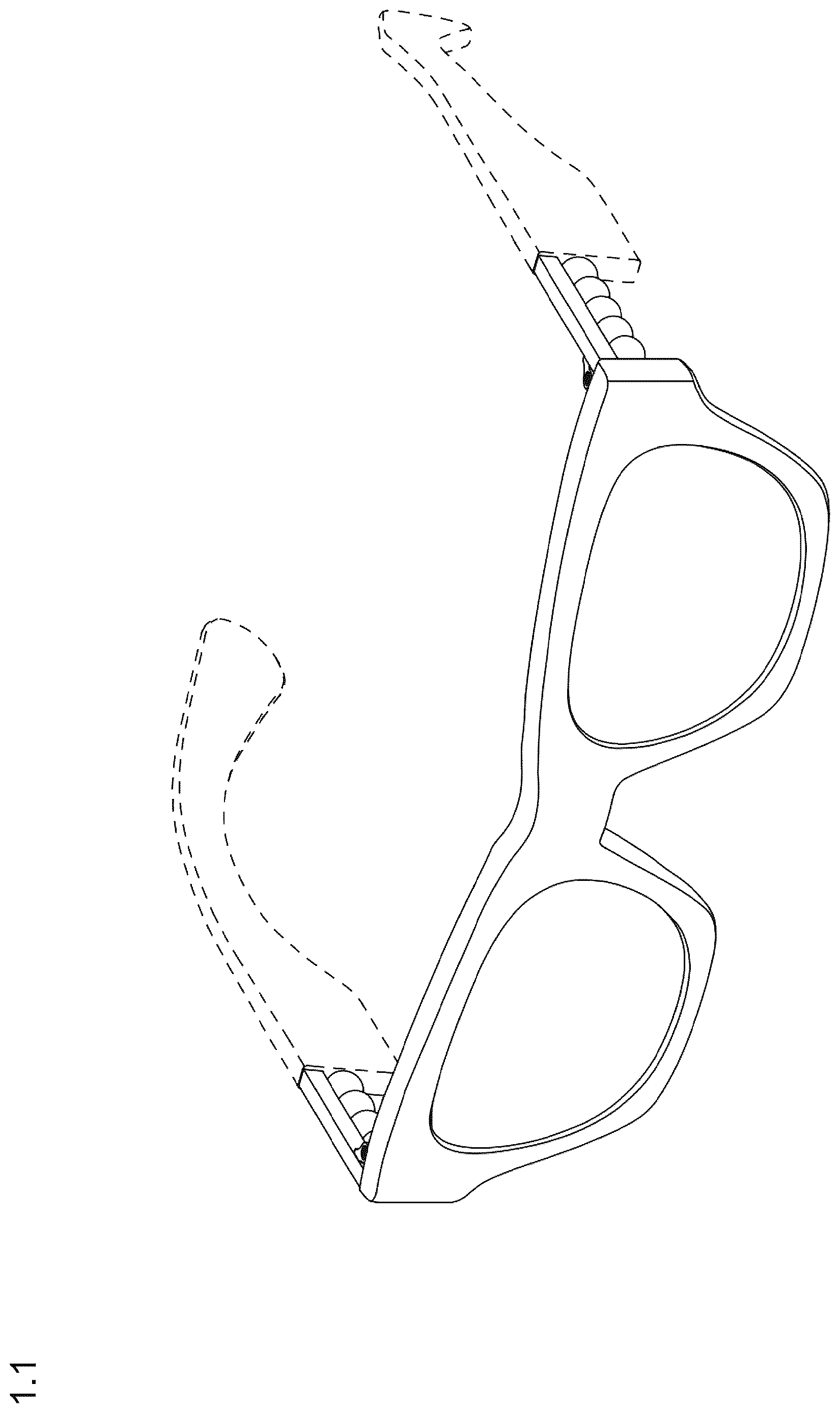 Patent USD1124111 — Sunglasses — Figure 1