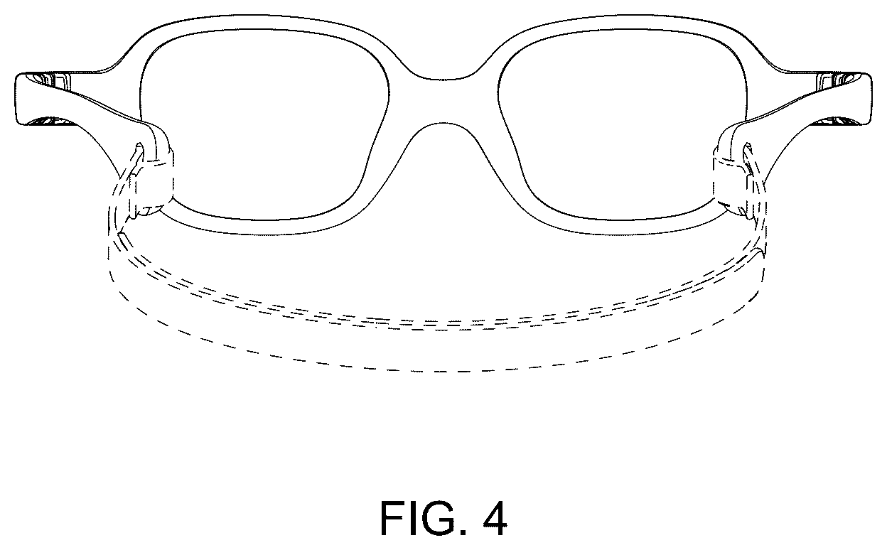 Patent USD1124112 Figure 4 – Children's glasses