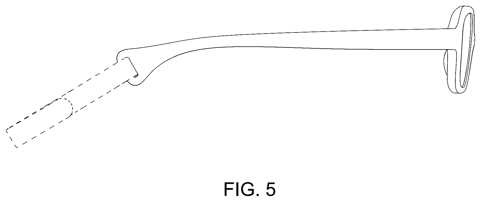 Patent USD1124112 Figure 5 – Children's glasses