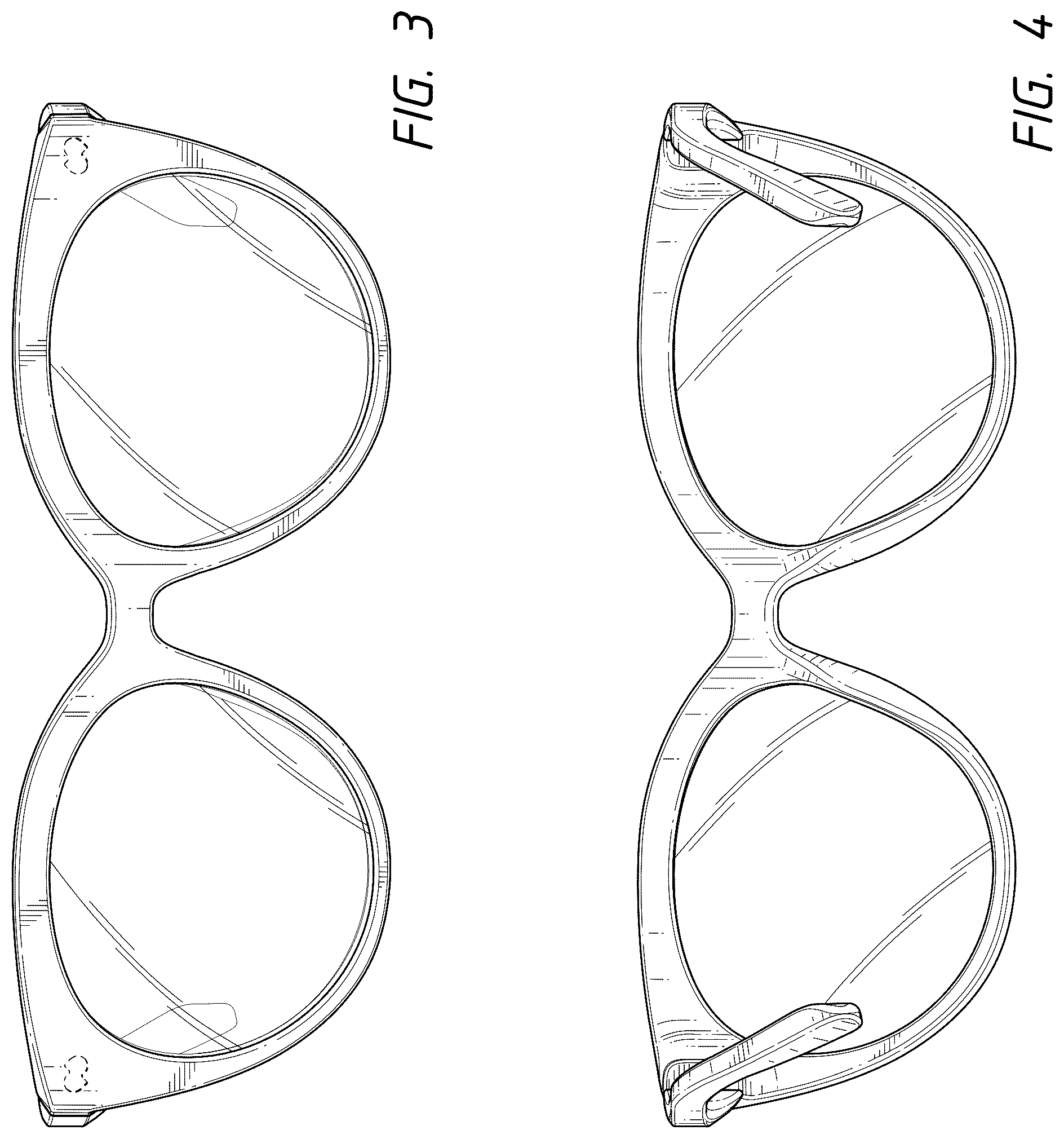 Patent USD1124113 Figure 3 – Eyewear