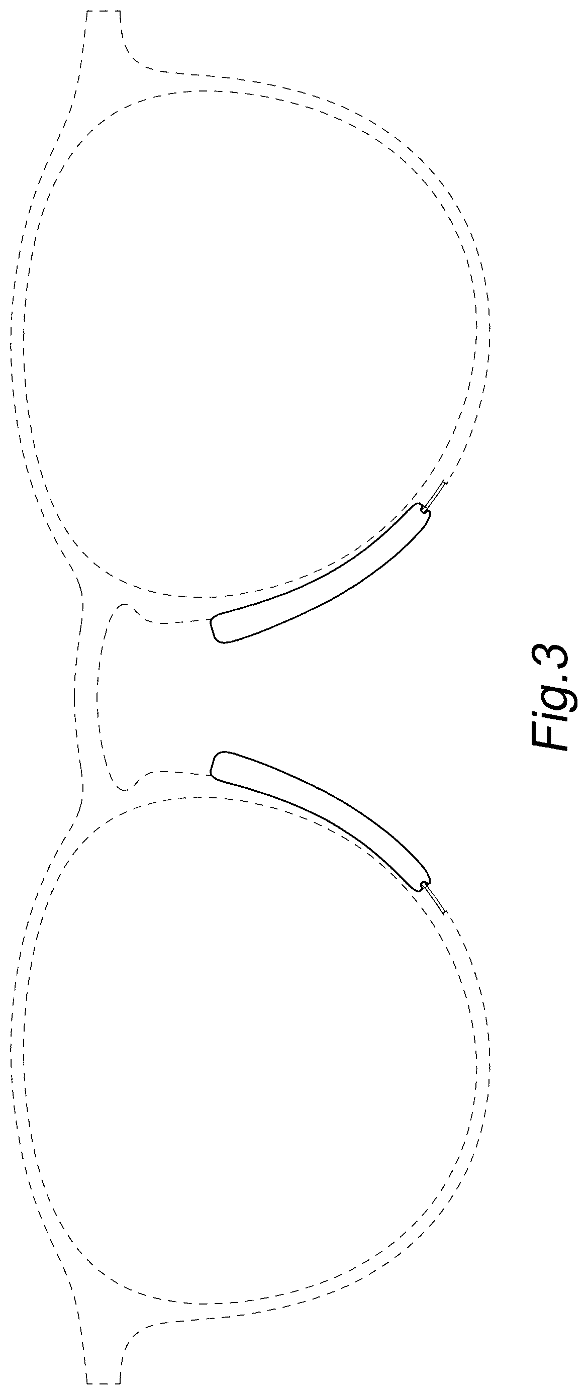 Patent USD1124115 Figure 3 – Nose pads for spectacles