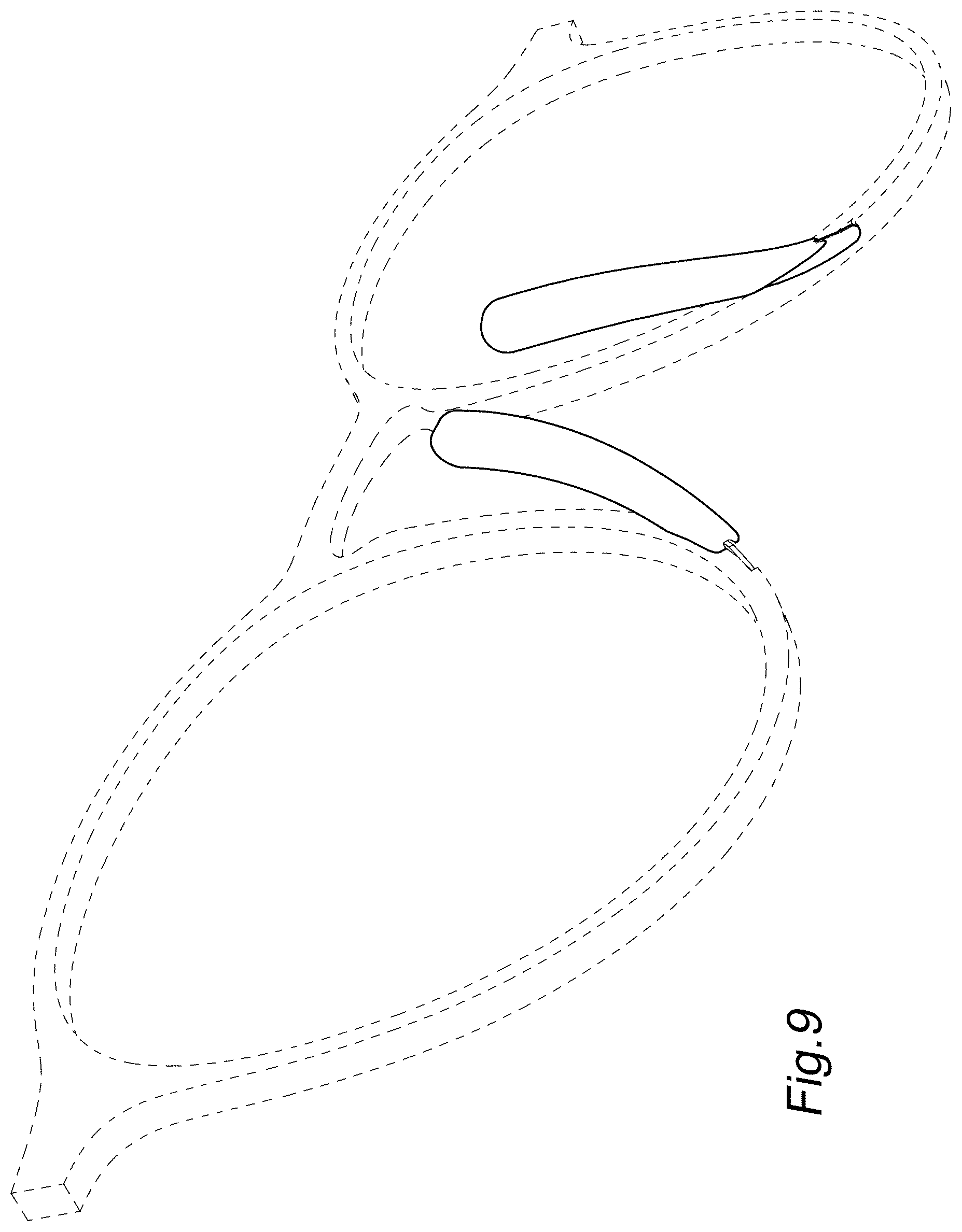Patent USD1124115 Figure 9 – Nose pads for spectacles