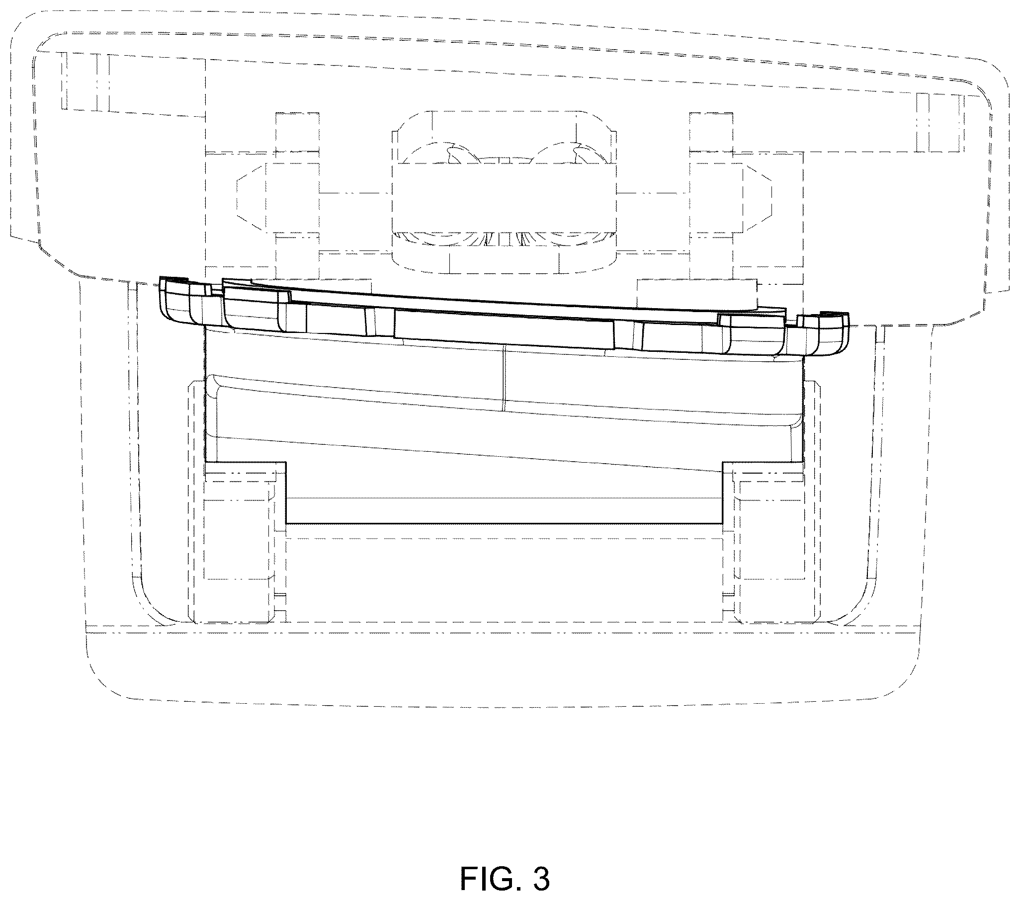 Patent USD1124116 Figure 3 – Eyeglass hinge