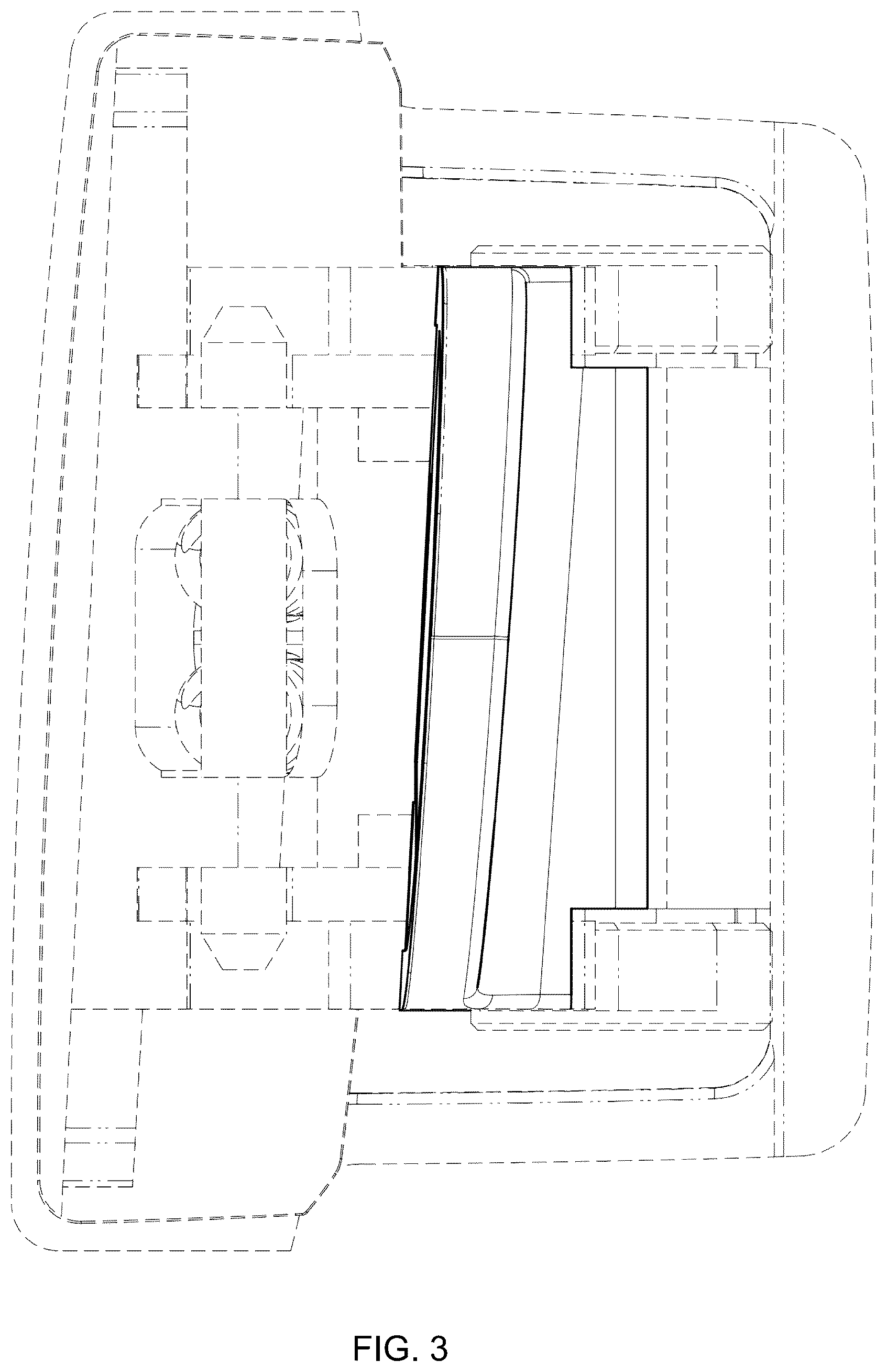 Patent USD1124117 Figure 3 – Eyeglass hinge