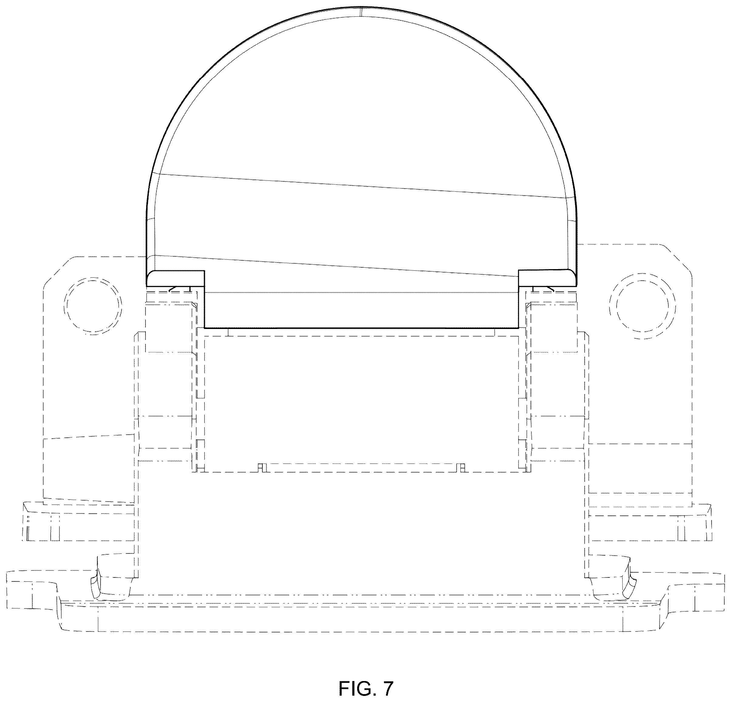 Patent USD1124117 Figure 7 – Eyeglass hinge