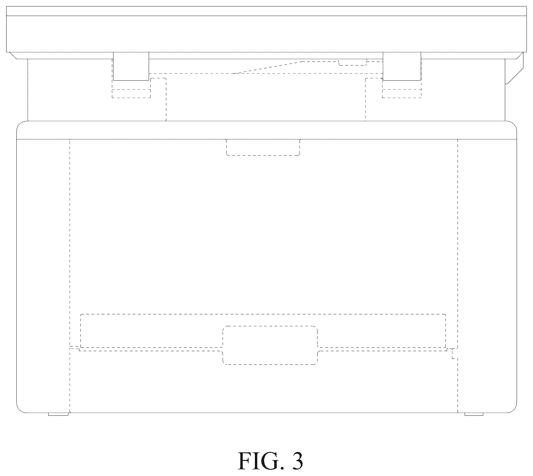 Patent USD1124121 Figure 3 – Multifunction printer
