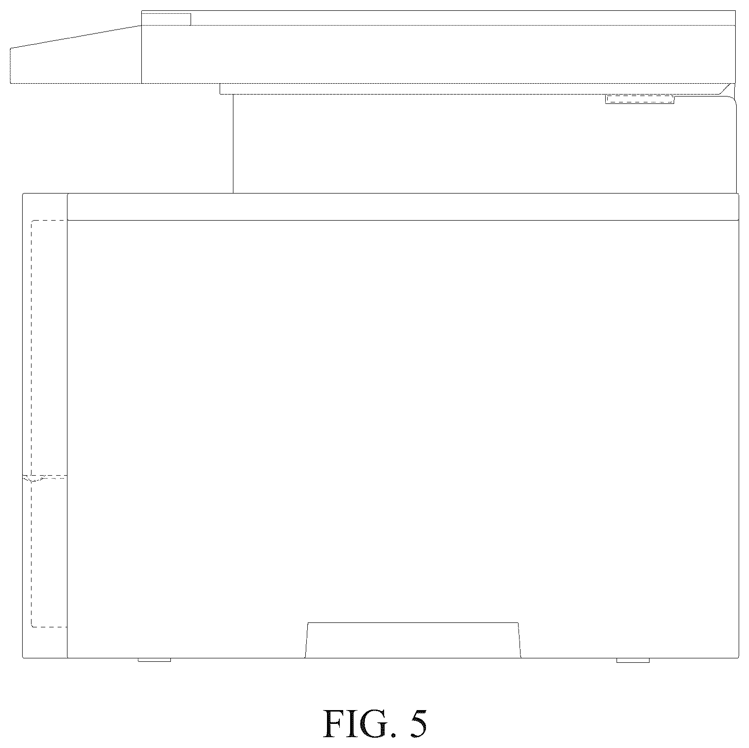 Patent USD1124121 Figure 5 – Multifunction printer