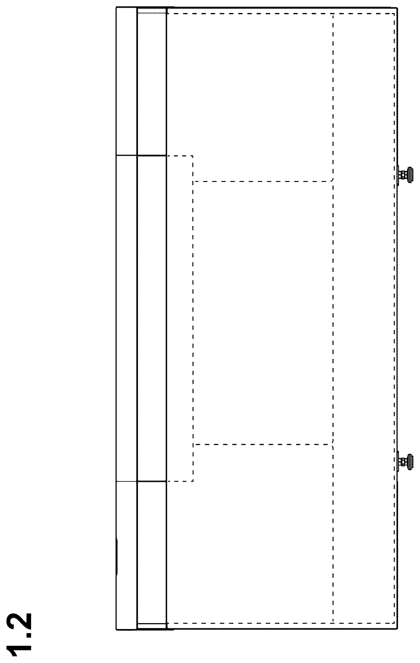 Patent USD1124122 Figure 2 – Computer printer