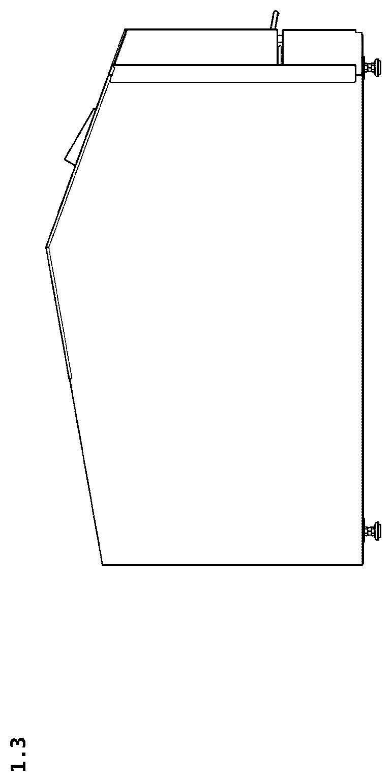 Patent USD1124122 Figure 3 – Computer printer