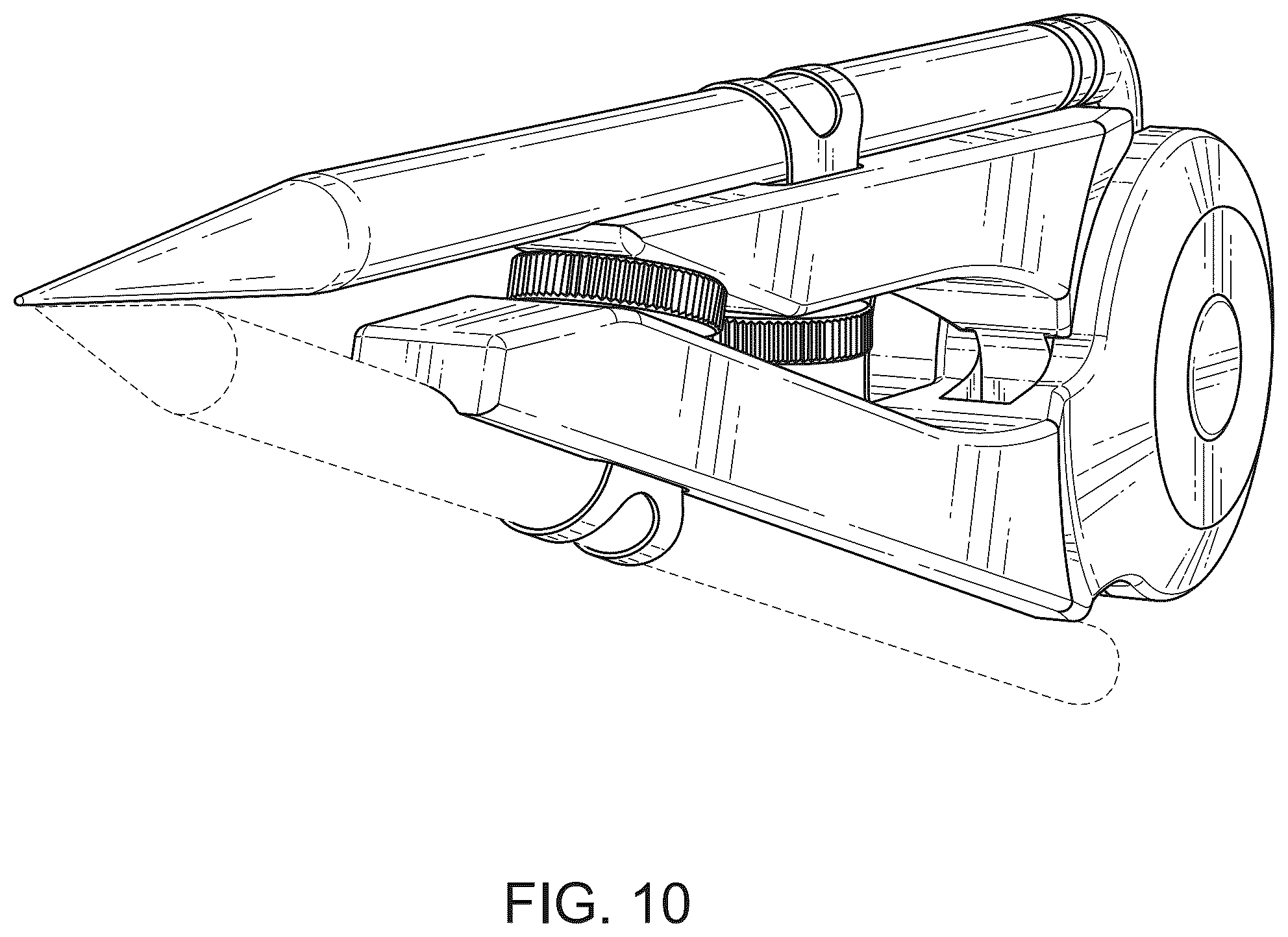 Patent USD1124126 Figure 10 – Compass scribe tool and stylus