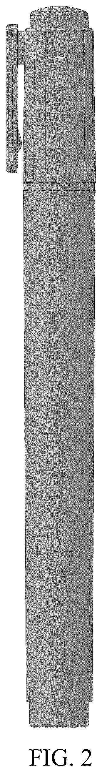 Patent USD1124128 Figure 2 – Pen