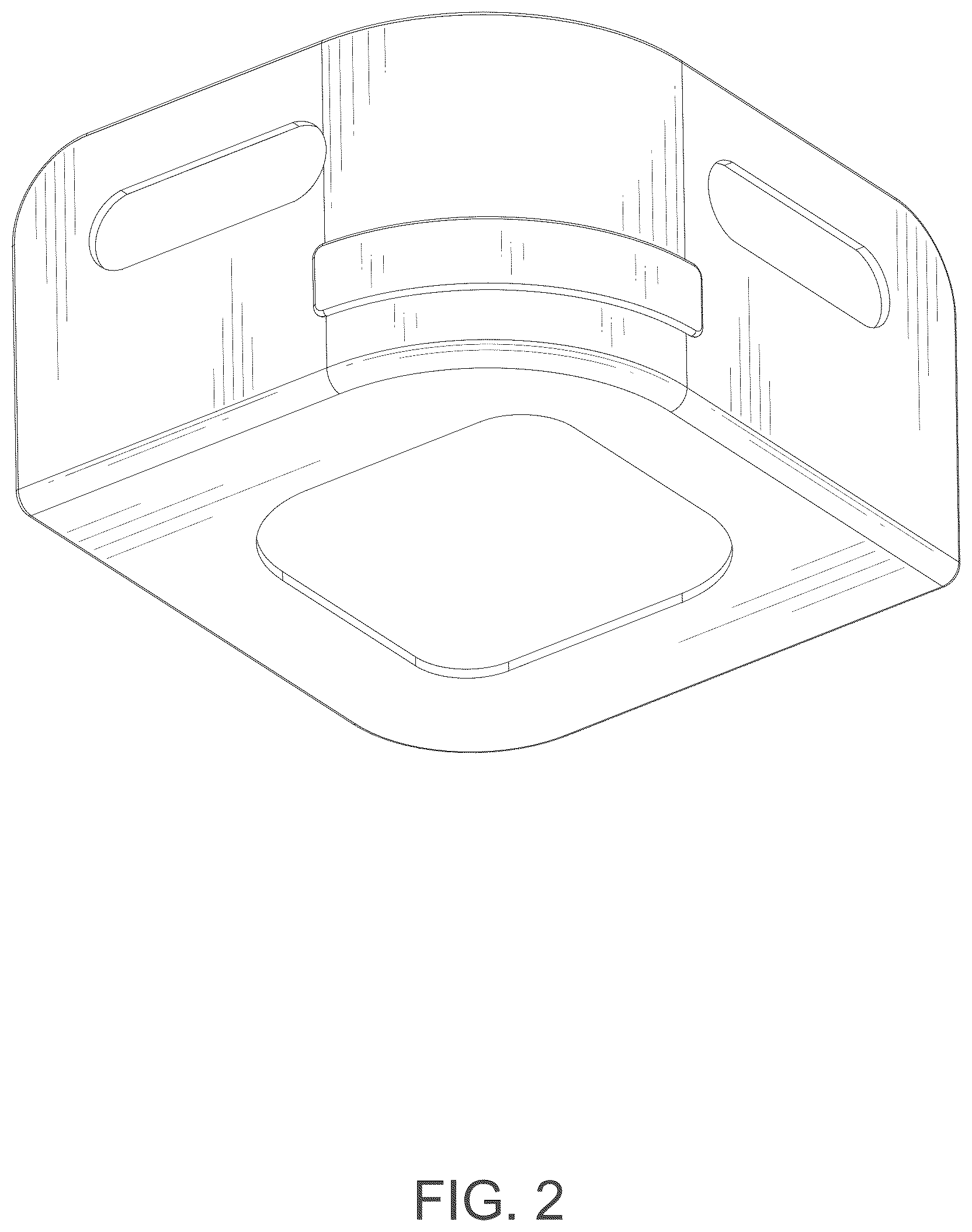 Patent USD1124129 Figure 2 – Sheet clip