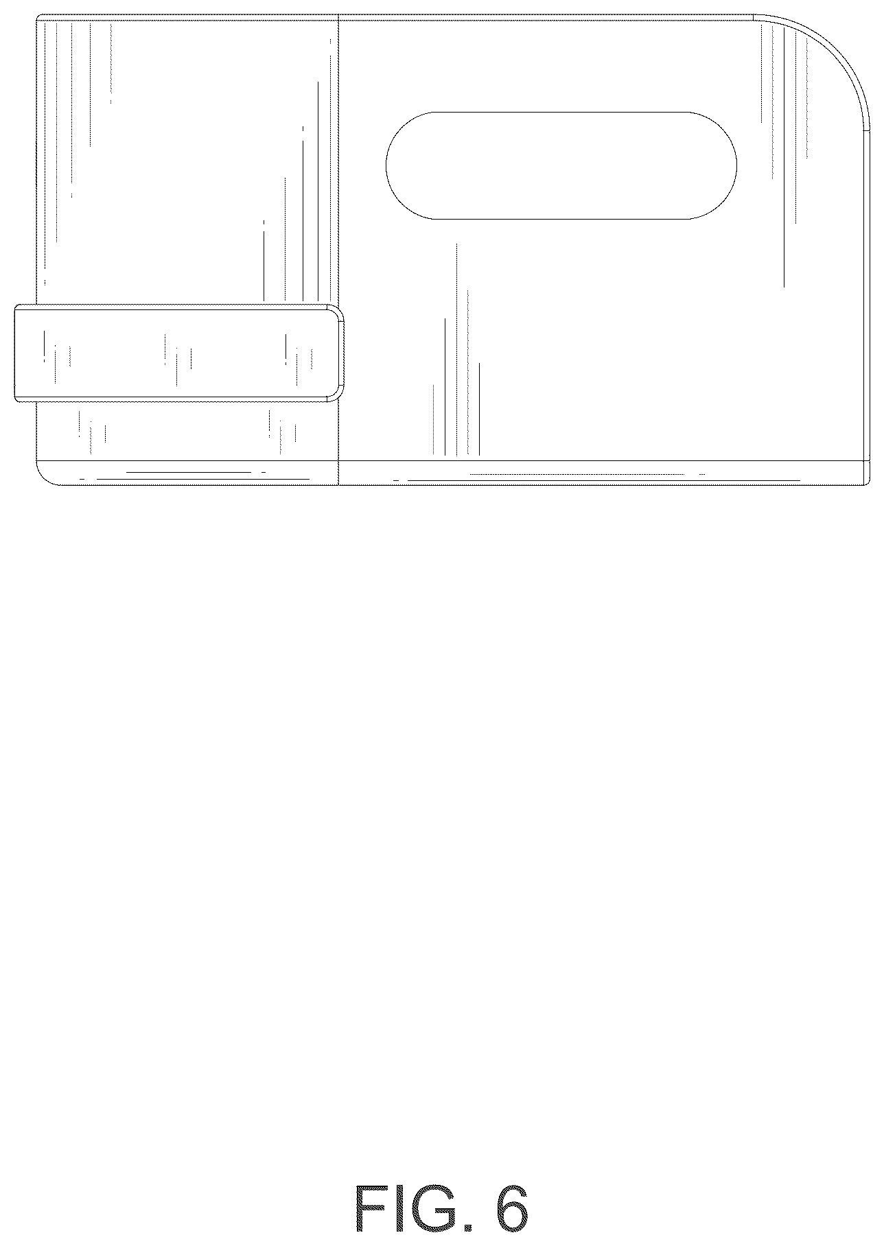 Patent USD1124129 Figure 6 – Sheet clip