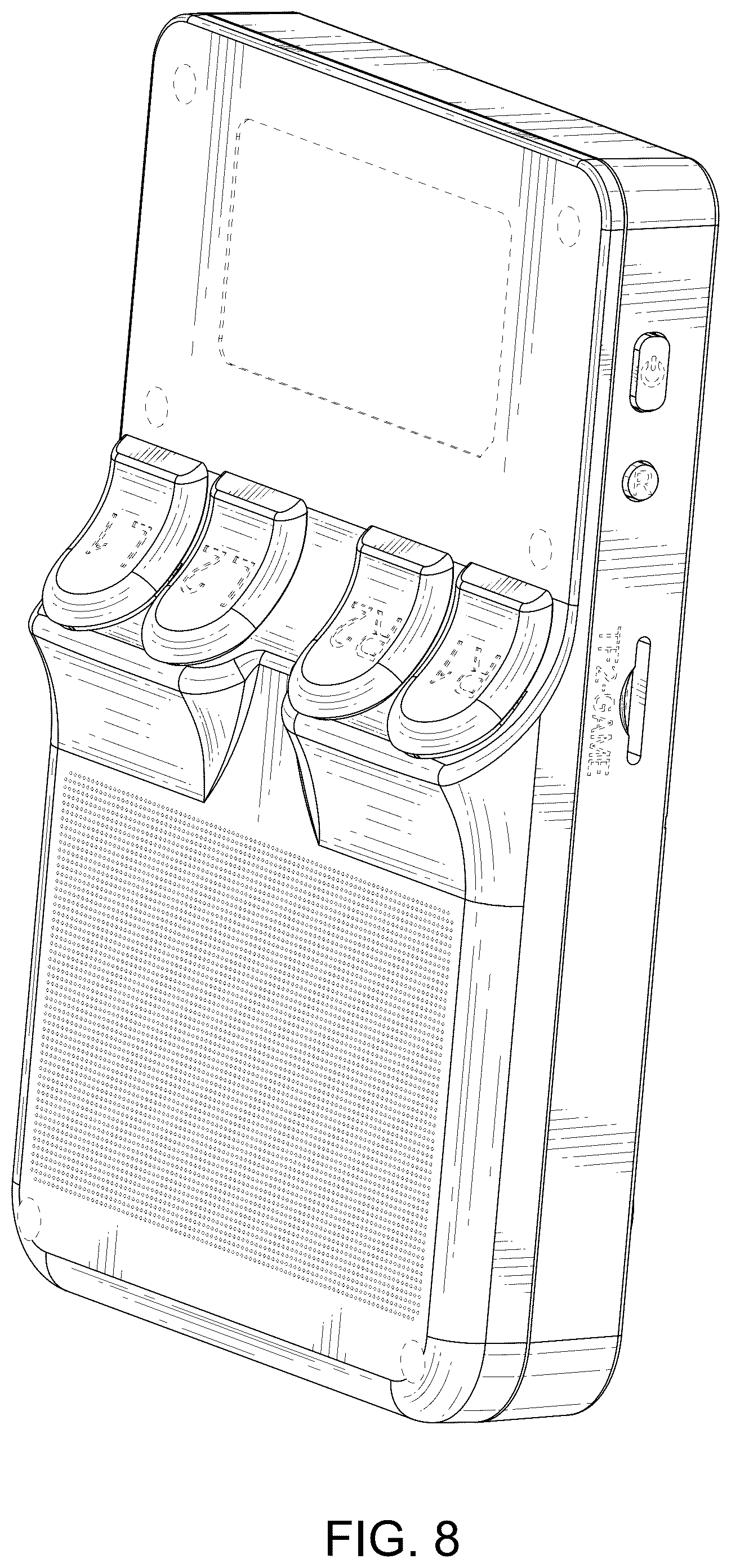 Patent USD1124132 Figure 8 – Handheld game console
