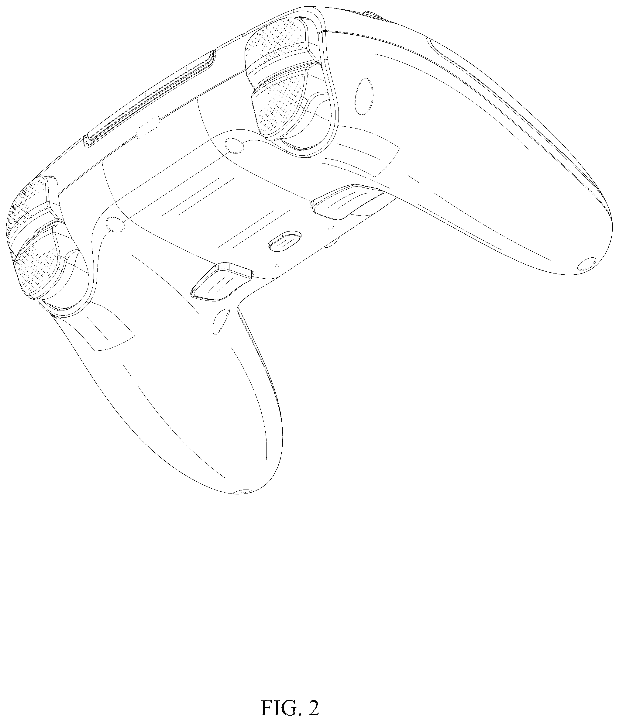 Patent USD1124133 Figure 2 – Gamepad