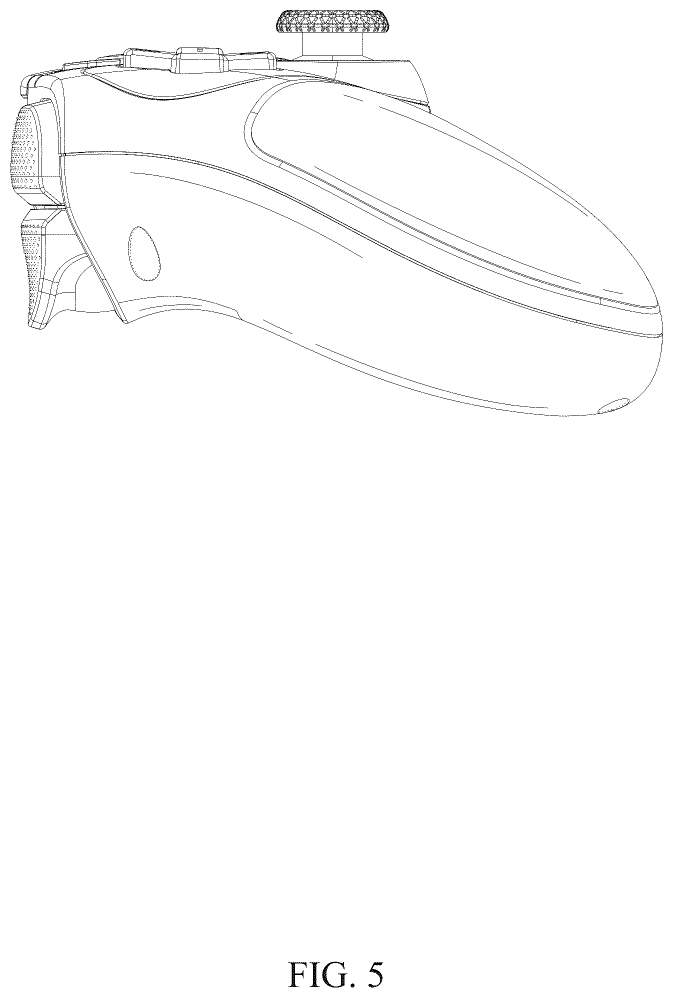 Patent USD1124133 Figure 5 – Gamepad