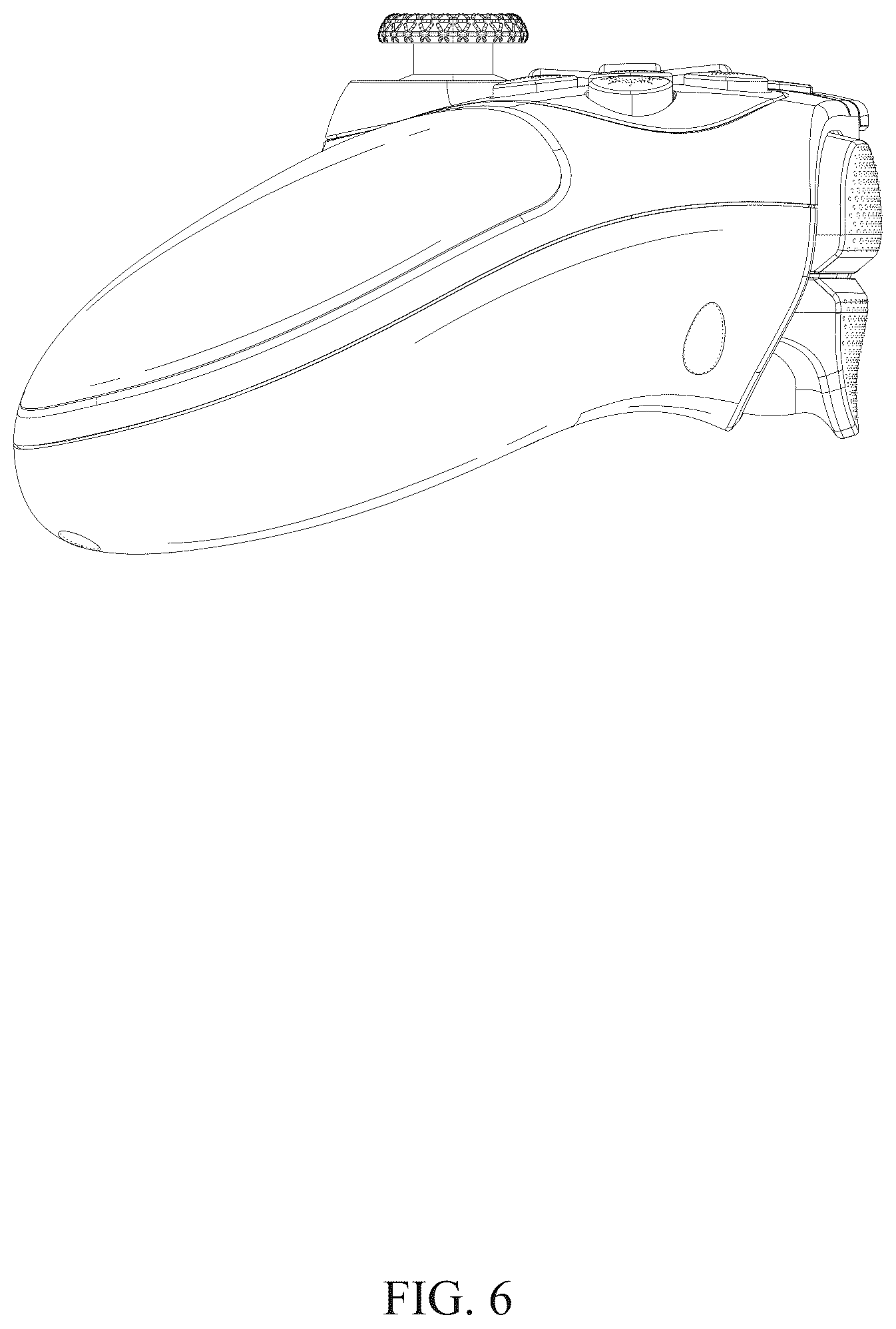 Patent USD1124133 Figure 6 – Gamepad