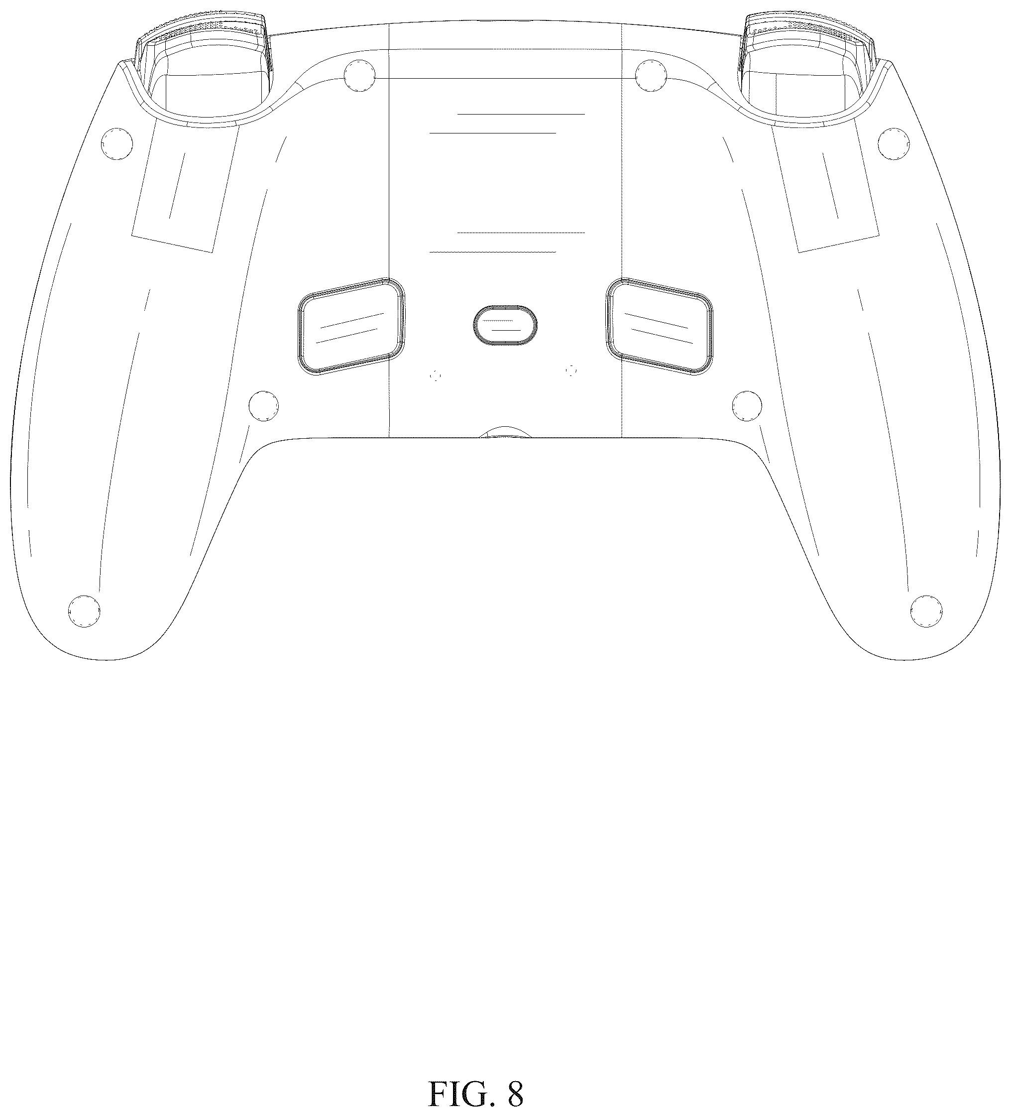 Patent USD1124133 Figure 8 – Gamepad