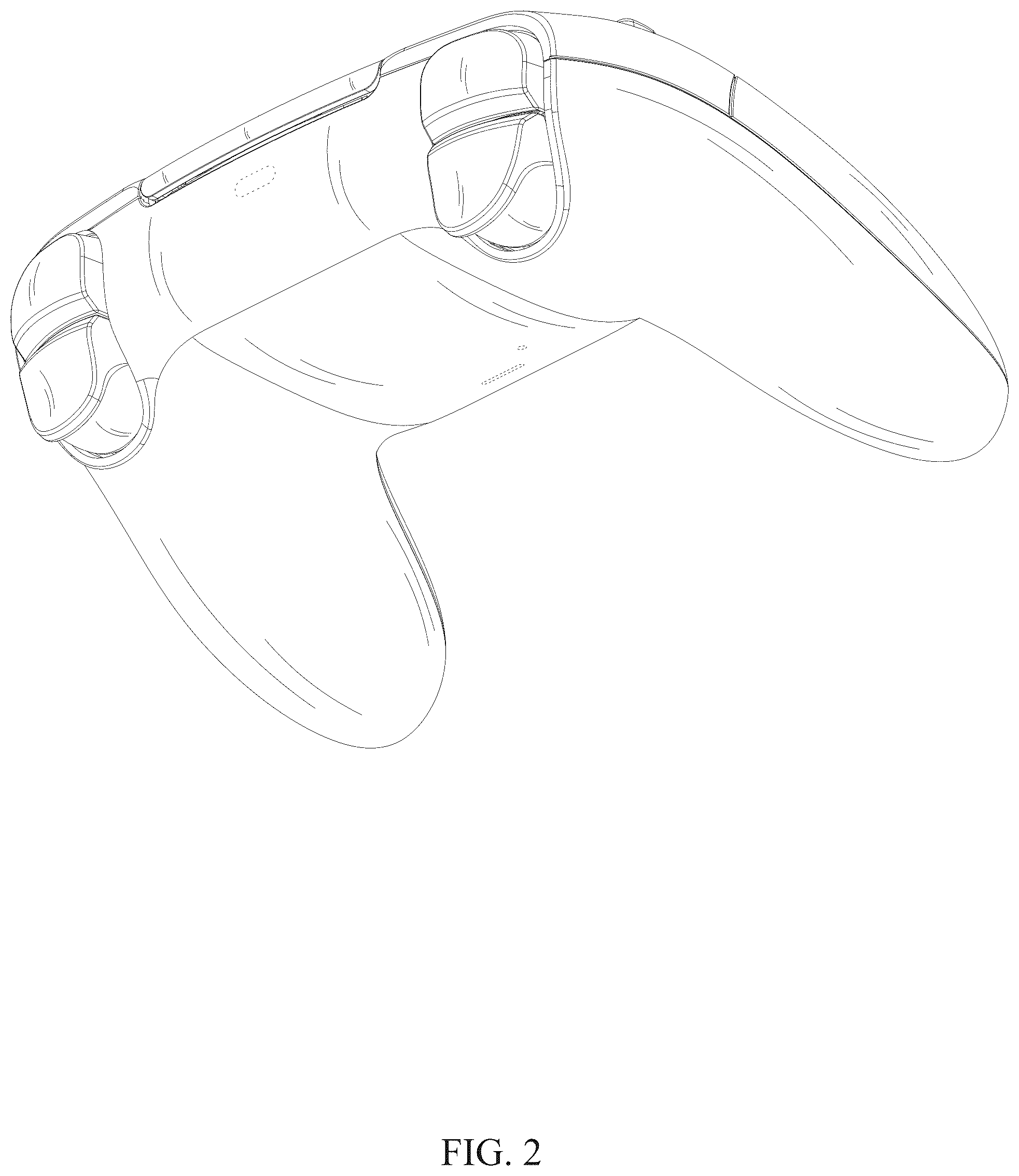 Patent USD1124134 Figure 2 – Gamepad