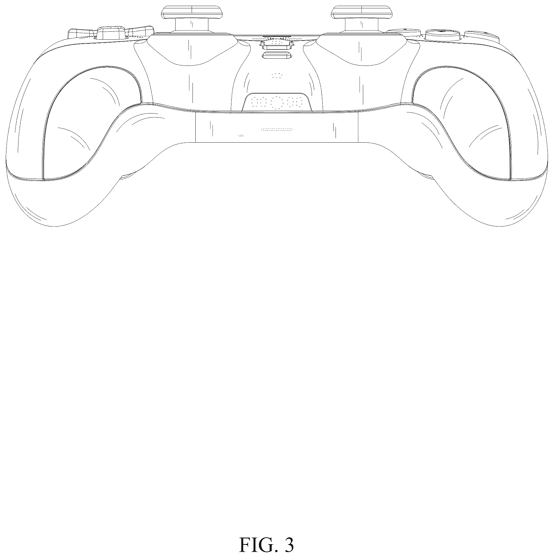 Patent USD1124134 Figure 3 – Gamepad