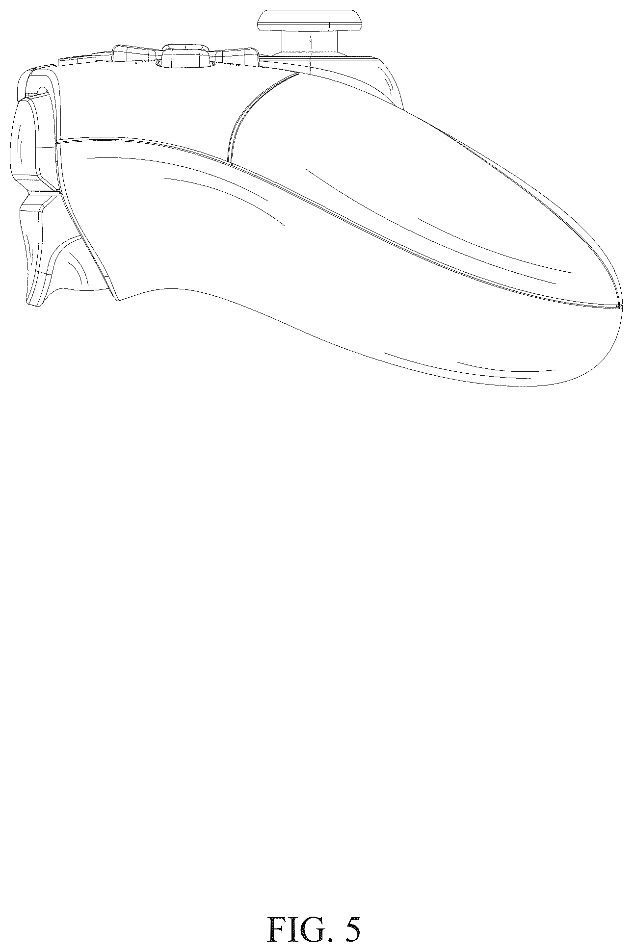 Patent USD1124134 Figure 5 – Gamepad