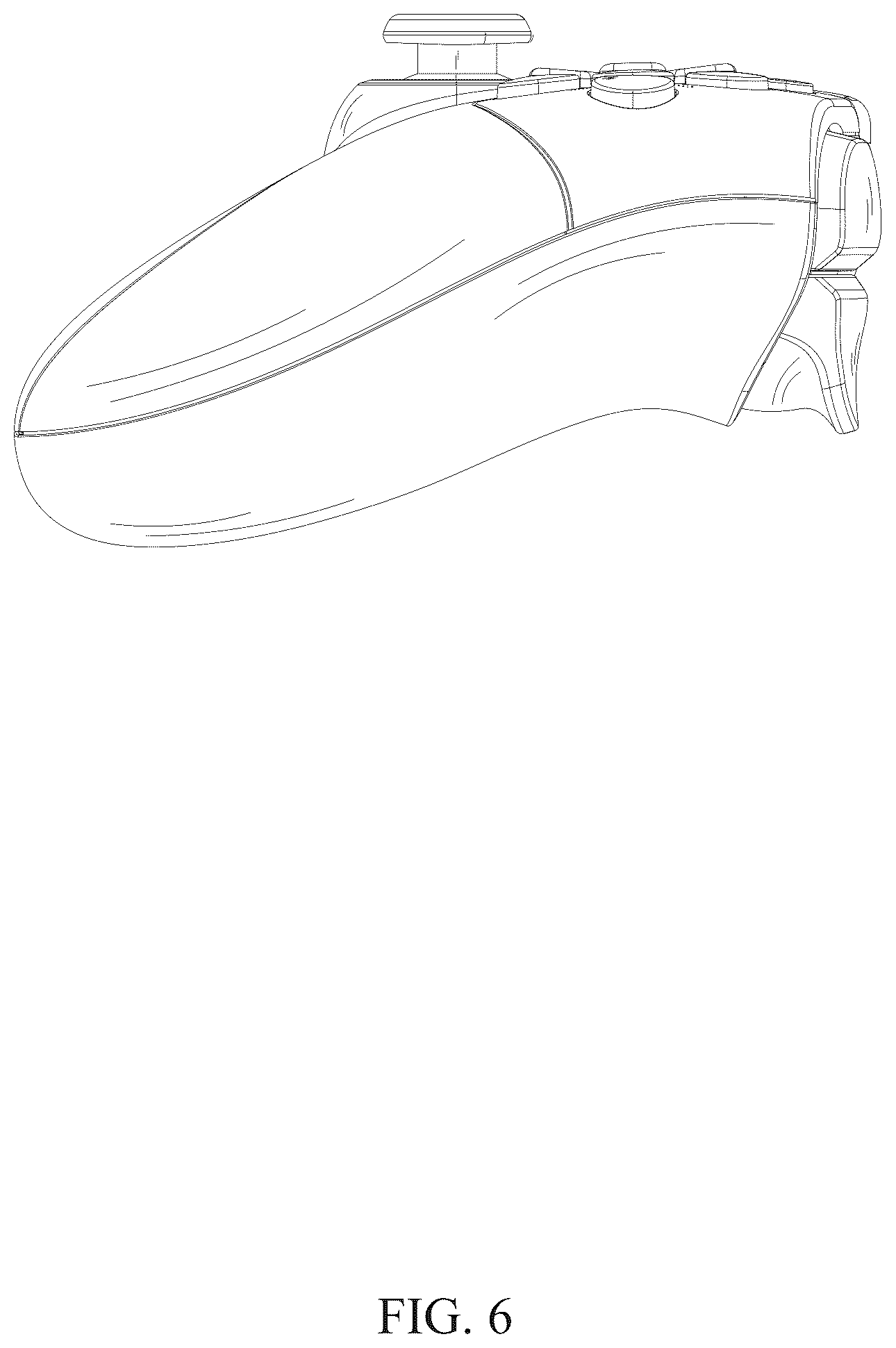 Patent USD1124134 Figure 6 – Gamepad