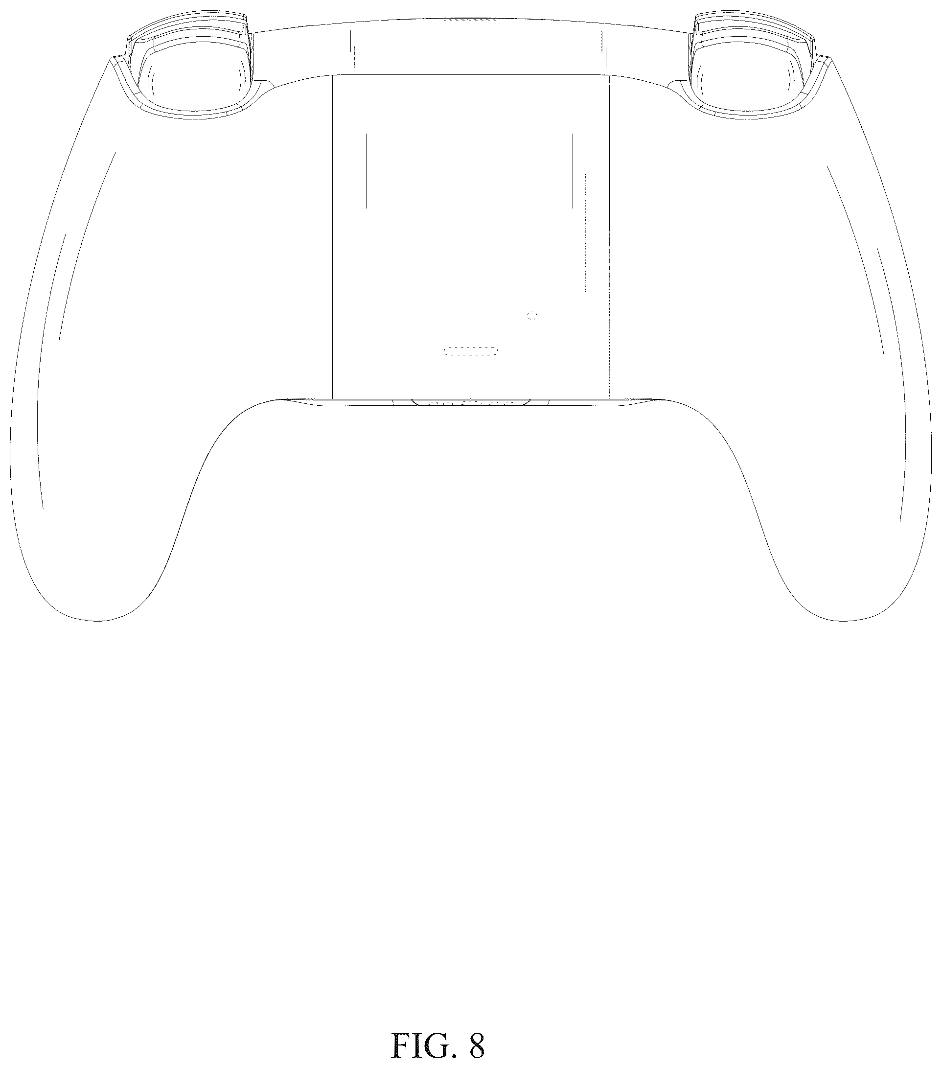 Patent USD1124134 Figure 8 – Gamepad