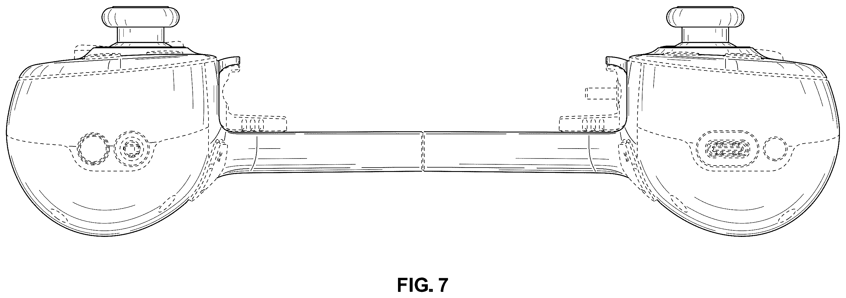 Patent USD1124135 Figure 7 – Game controller