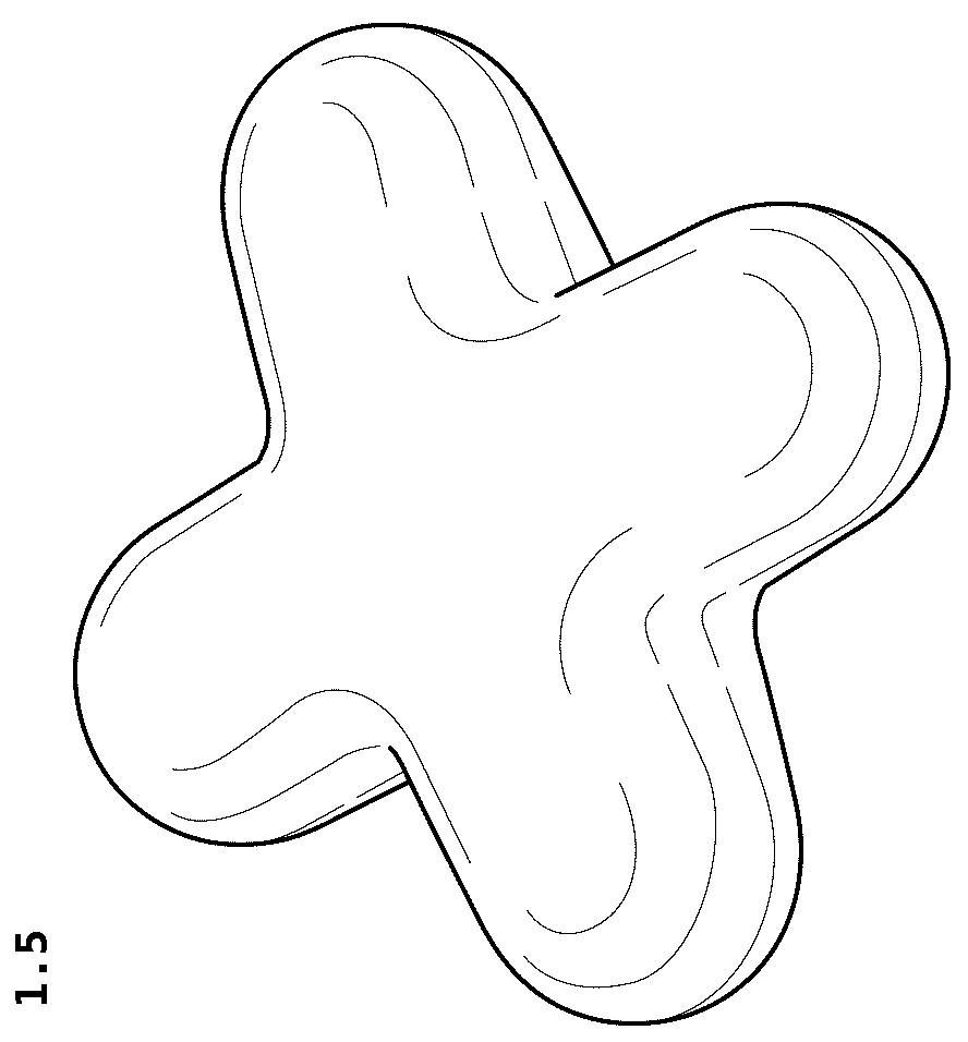 Patent USD1124136 Figure 5 – Game board having a set of game pieces