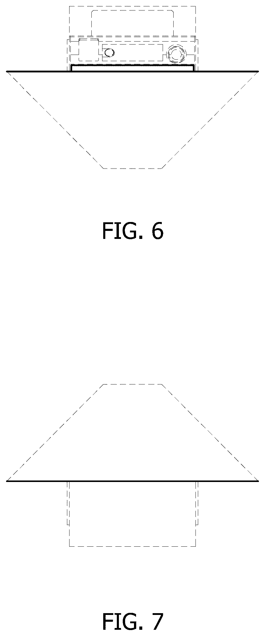 Patent USD1124137 Figure 6 – Gaming machine and enclosure