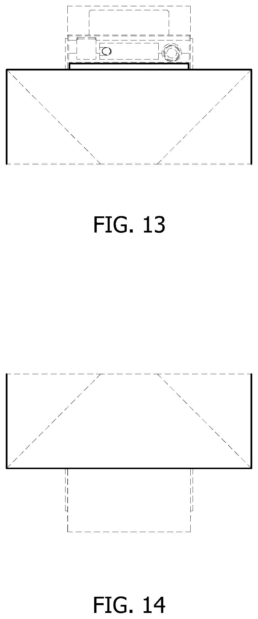 Patent USD1124137 Figure 12 – Gaming machine and enclosure