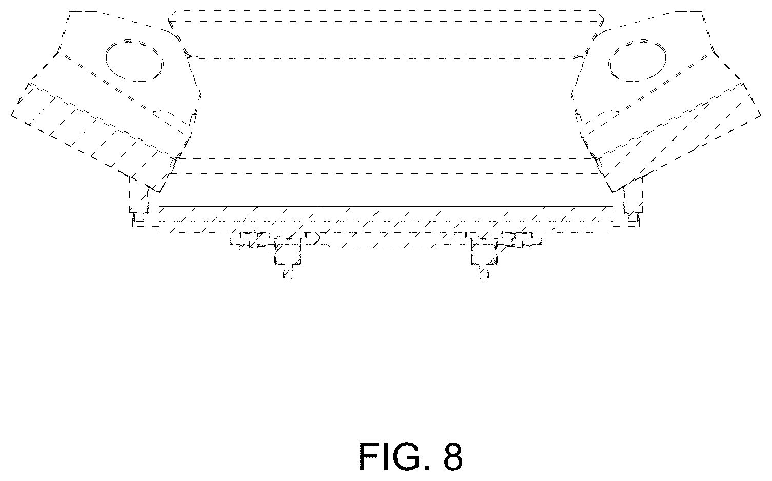 Patent USD1124138 Figure 8 – Game machine