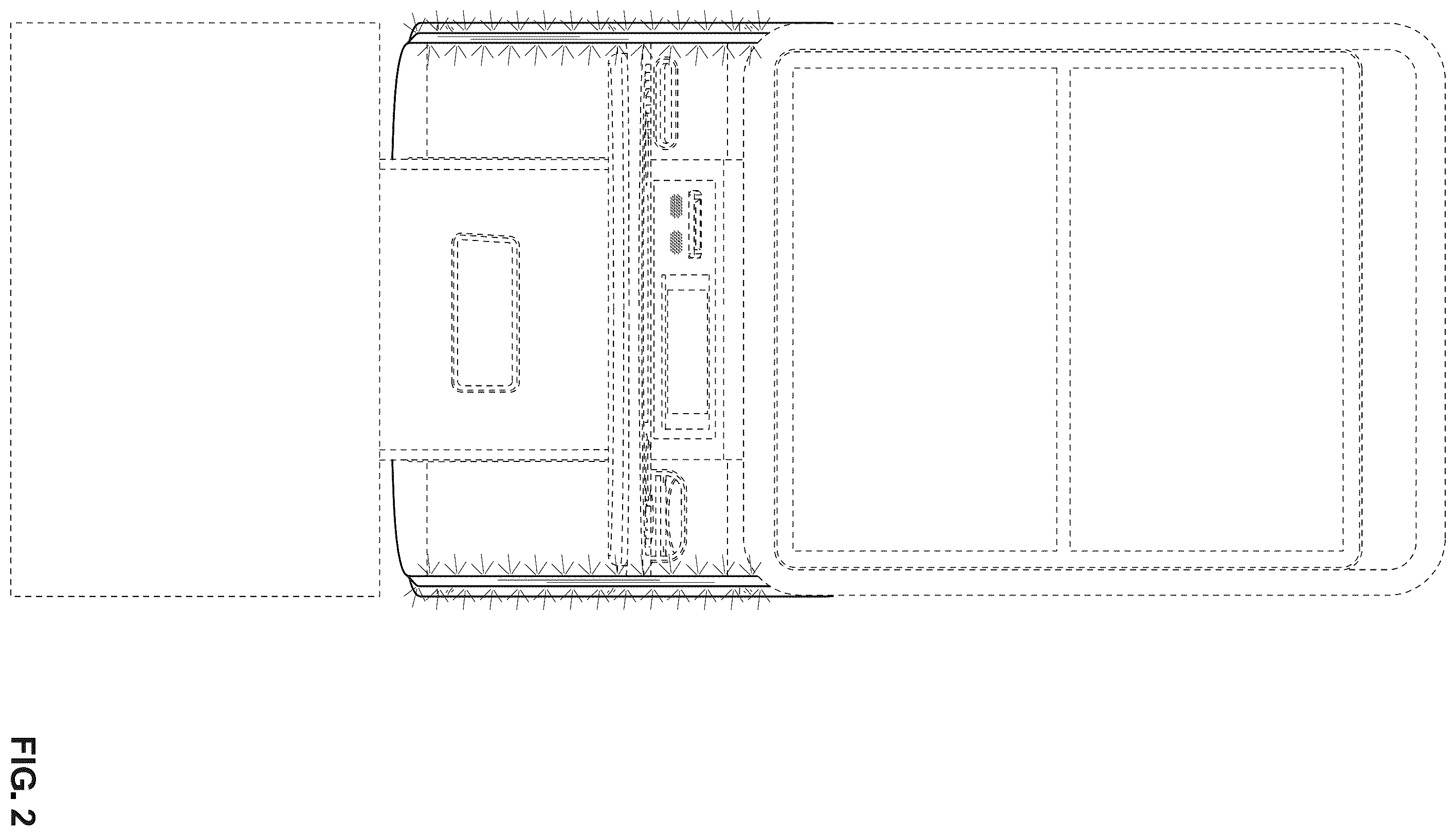 Patent USD1124139 Figure 2 – Gaming machine