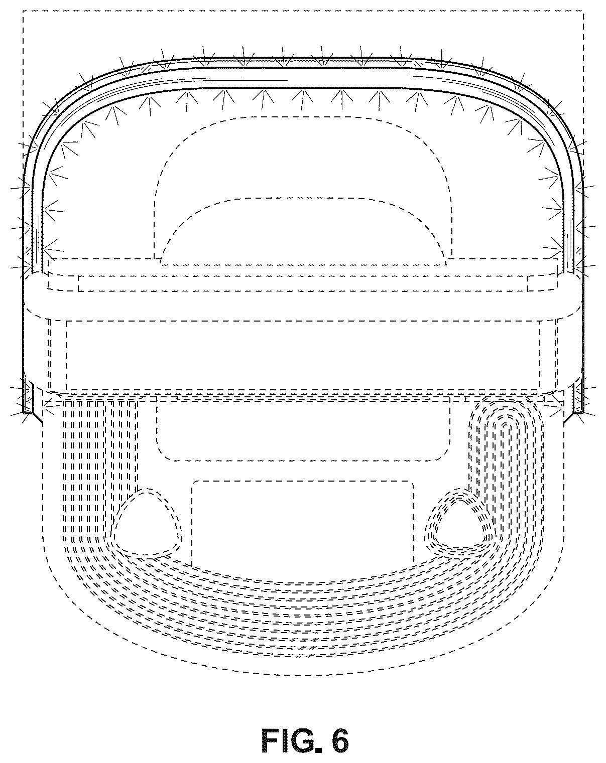 Patent USD1124139 Figure 6 – Gaming machine